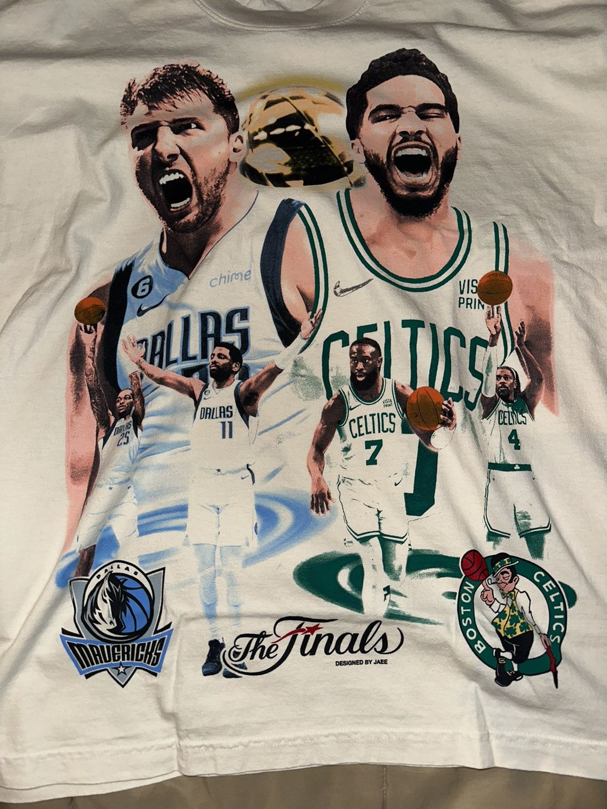 JAEE Jaee Editz NBA Finals Celtics Mavericks Tee Large Size US L / EU 52-54 / 3 - 2 Thumbnail