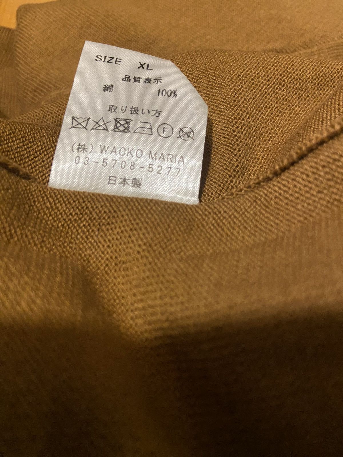 Wacko Maria Wacko Maria short sleeve polo sweater size XL Size US XL / EU 56 / 4 - 7 Thumbnail