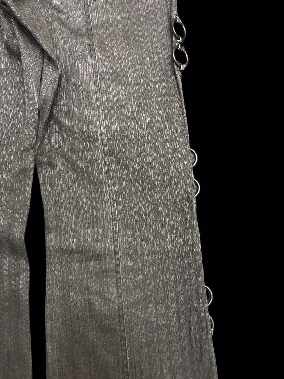 Japanese Brand 💥HAKAMA FLARE💥DAILY NEWS MULTIPOCKET HAKAMA RING PANT F389 Size US 31 - 14 Thumbnail