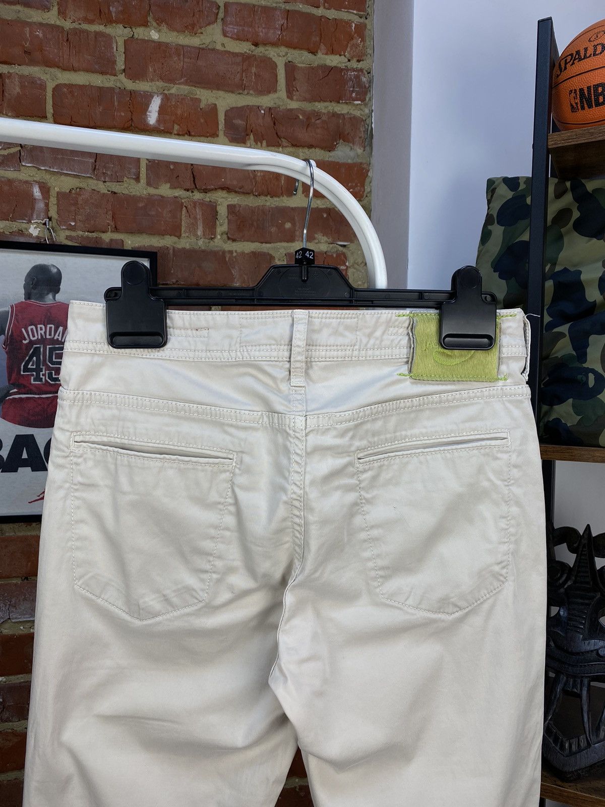 Jacob Cohen Jacob Cohen J606 Comfort Tailored Jeans Beige Chino Pants Size US 30 / EU 46 - 6 Thumbnail