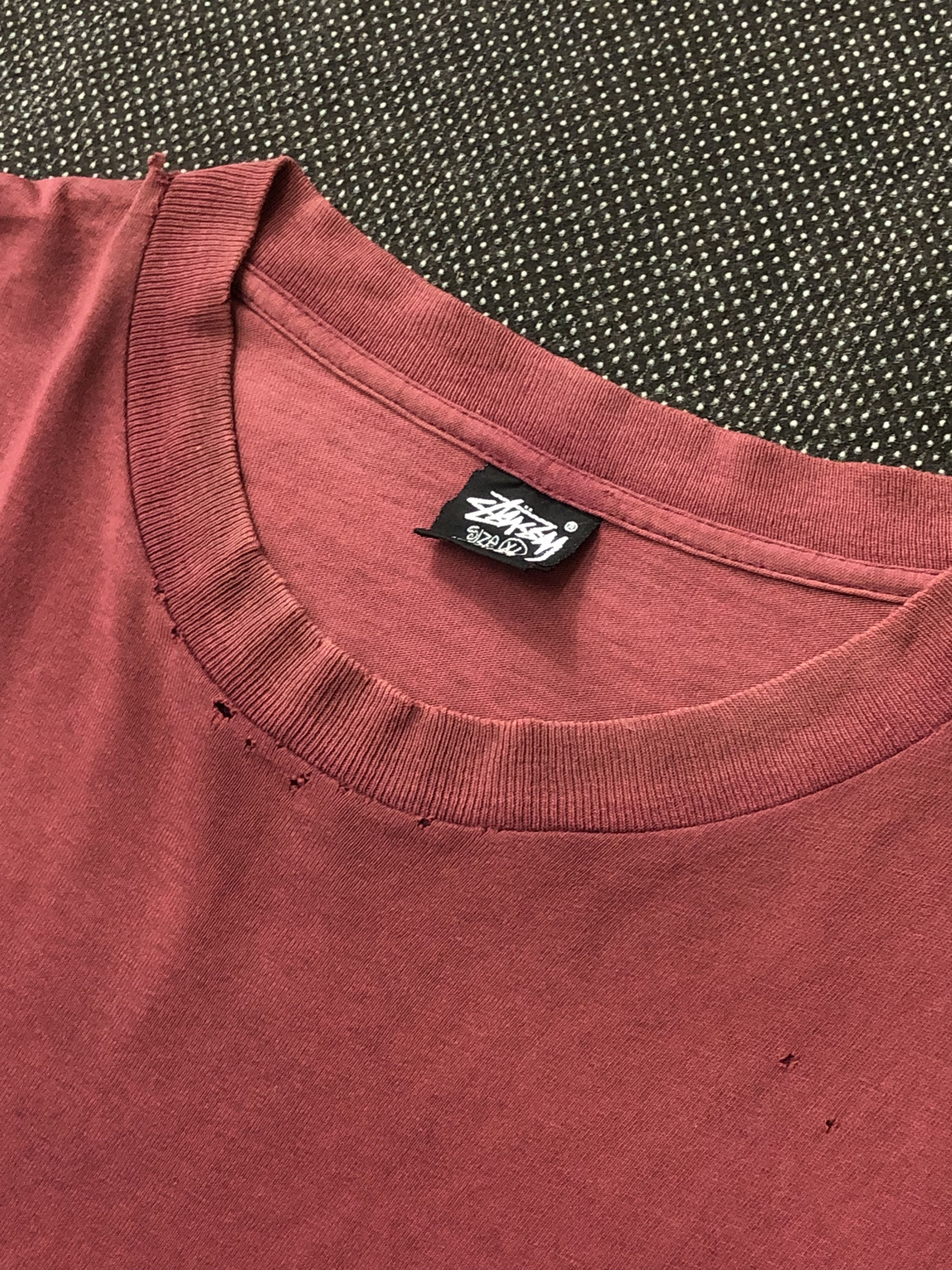 Stussy RARE🔥VINTAGE 80’S STUSSY MR BLOB THRASHED DISTRESSED T Size US XL / EU 56 / 4 - 12 Thumbnail