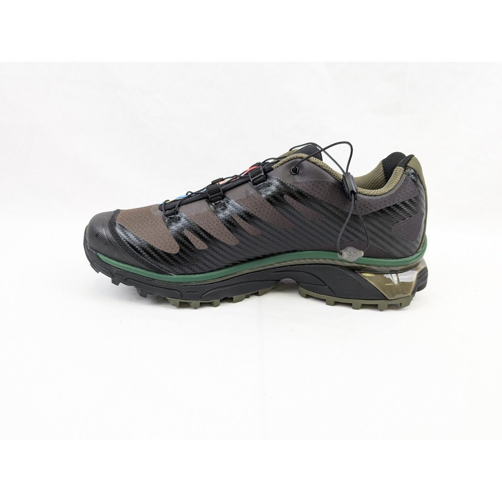 Salomon o1rshd1 Unisex Low-Top Sneakers in Olive Night / Black Size US 11 / EU 44 - 7 Thumbnail
