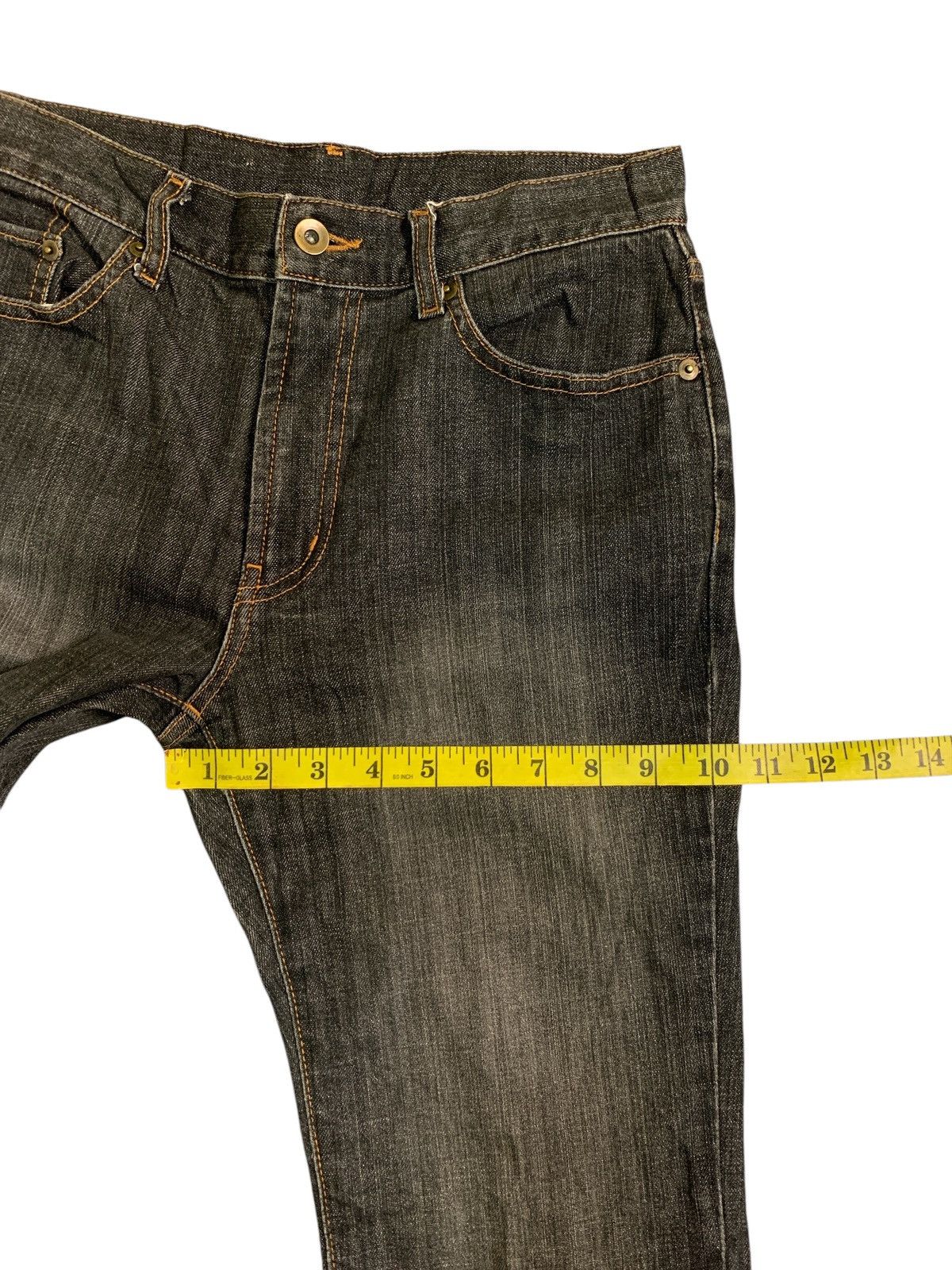 Japanese Brand × Uniqlo Rare Design Vintage Uniqlo Bootcut Jeans Size 28" / US 6 / IT 42 - 10 Thumbnail