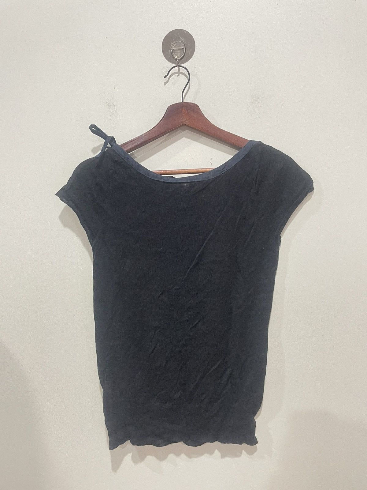 Japanese Brand Ahayal Black Blouse Size S / US 4 / IT 40 - 2 Thumbnail