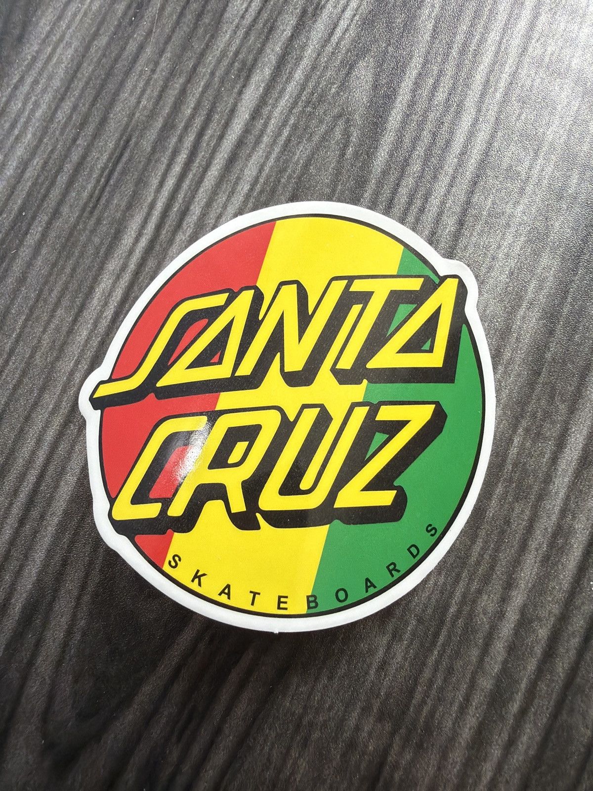 Santa Cruz Skateboards Santa Cruz Skateboards Rasta Dot Sticker Size ONE SIZE - 1 Thumbnail