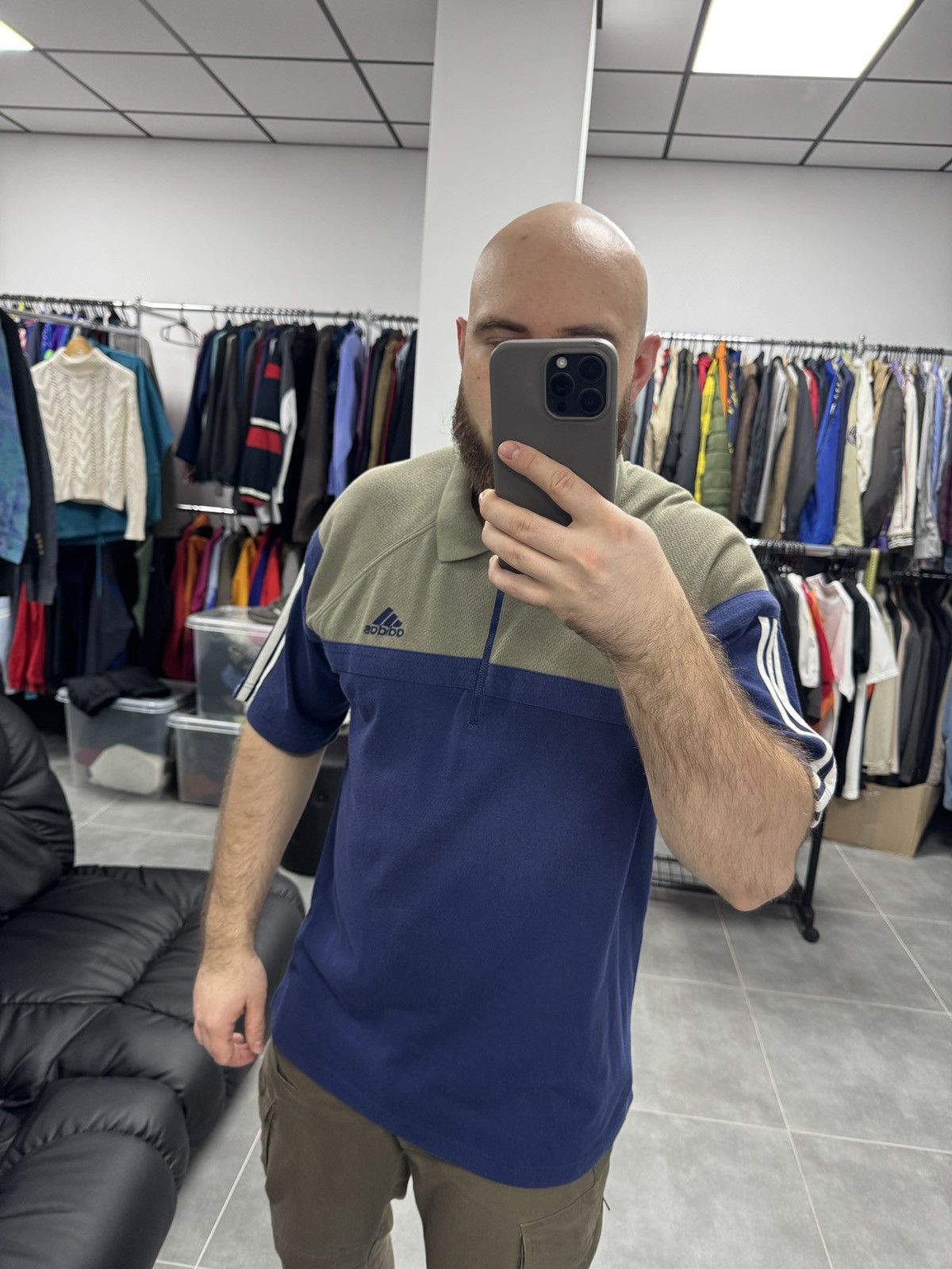 Adidas × Vintage Vintage Adidas Polo Shirt Size L Size US L / EU 52-54 / 3 - 2 Thumbnail