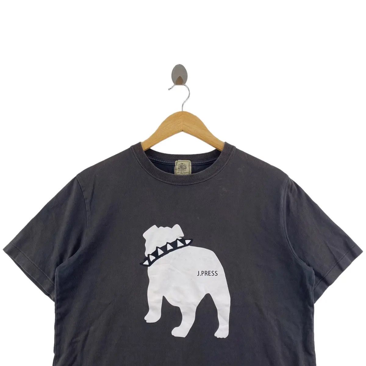 J. Press Vintage J. PRESS JAPAN BULLDOG Tee Shirt Top Graphic Pet Size XL / US 12-14 / IT 48-50 - 3 Thumbnail