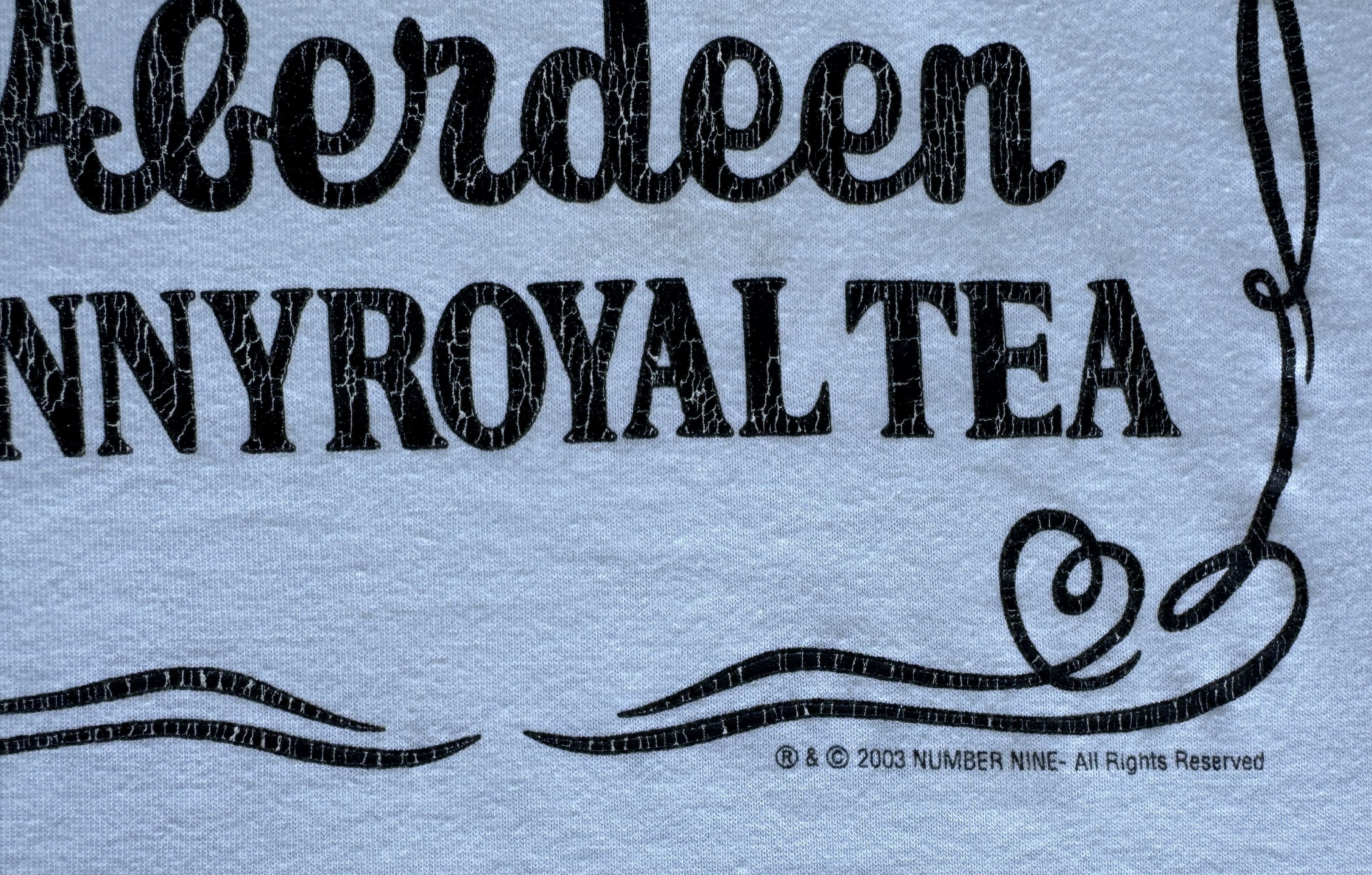 Number (N)ine NUMBER (N)INE PENNYROYAL TEA JACK DANIELS T-SHIRT WHITE SZ 3 Size US L / EU 52-54 / 3 - 4 Thumbnail