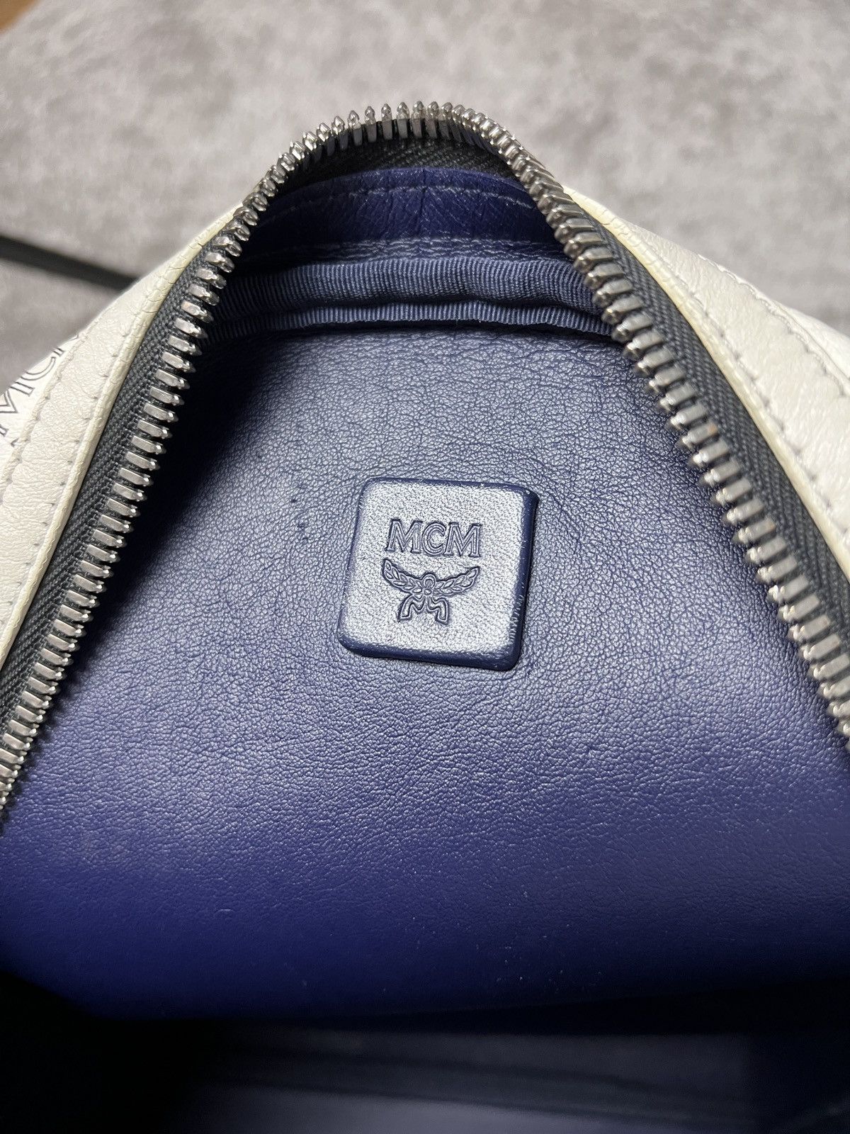 MCM MCM White Backpack Large Size ONE SIZE - 9 Thumbnail