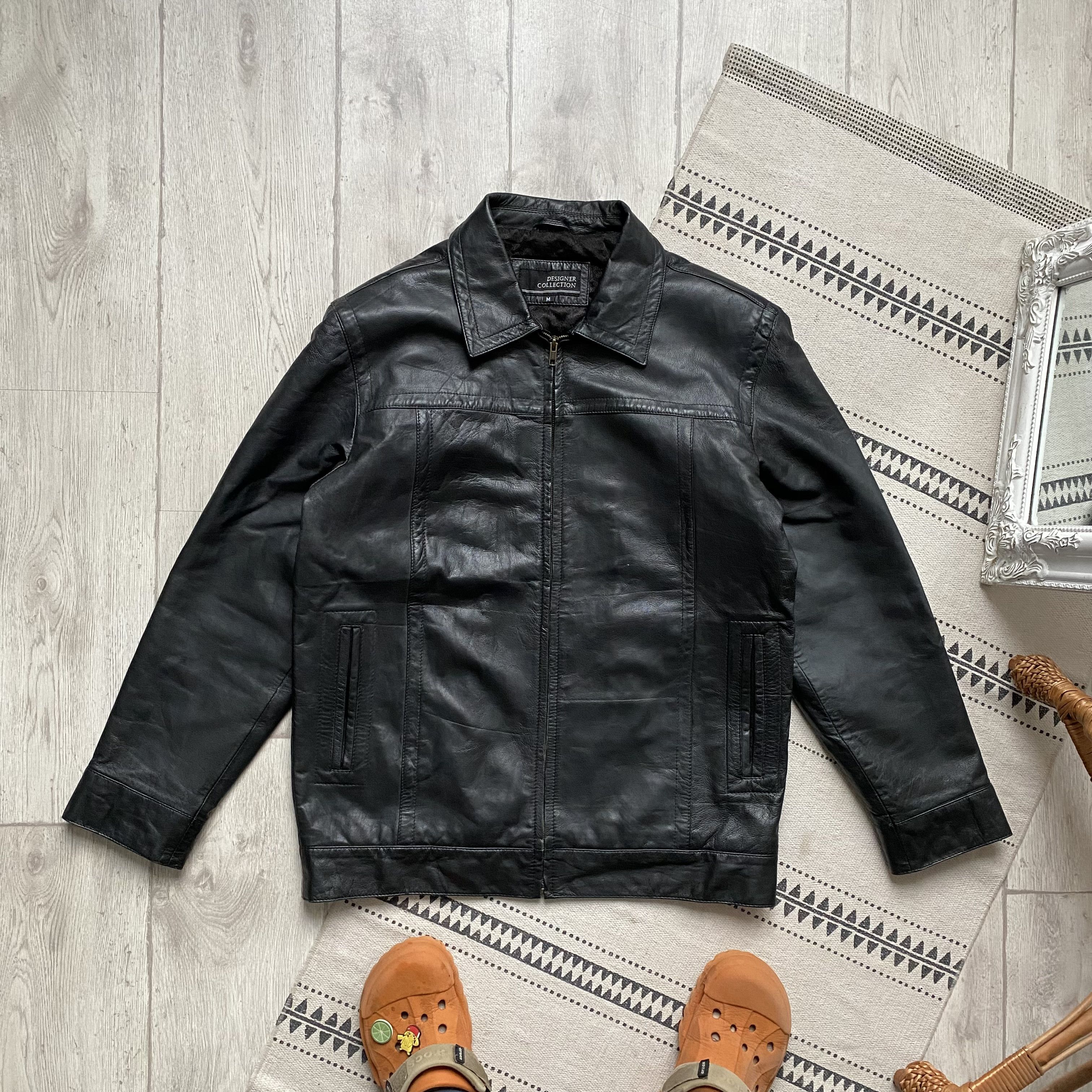 Diesel Vintage 90s Diesel style Real leather jacket Y2K Size US M / EU 48-50 / 2 - 6 Thumbnail