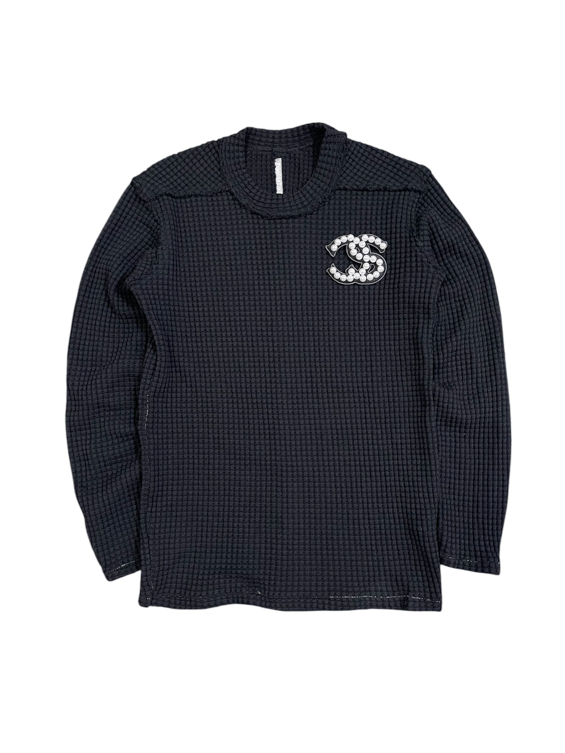 FranCisT MOR.K.S × Hysteric Glamour × If Six Was Nine F.C.T.M Chanel Logo Black Knitted Style Travis Scott Size US L / EU 52-54 / 3 - 1 Thumbnail