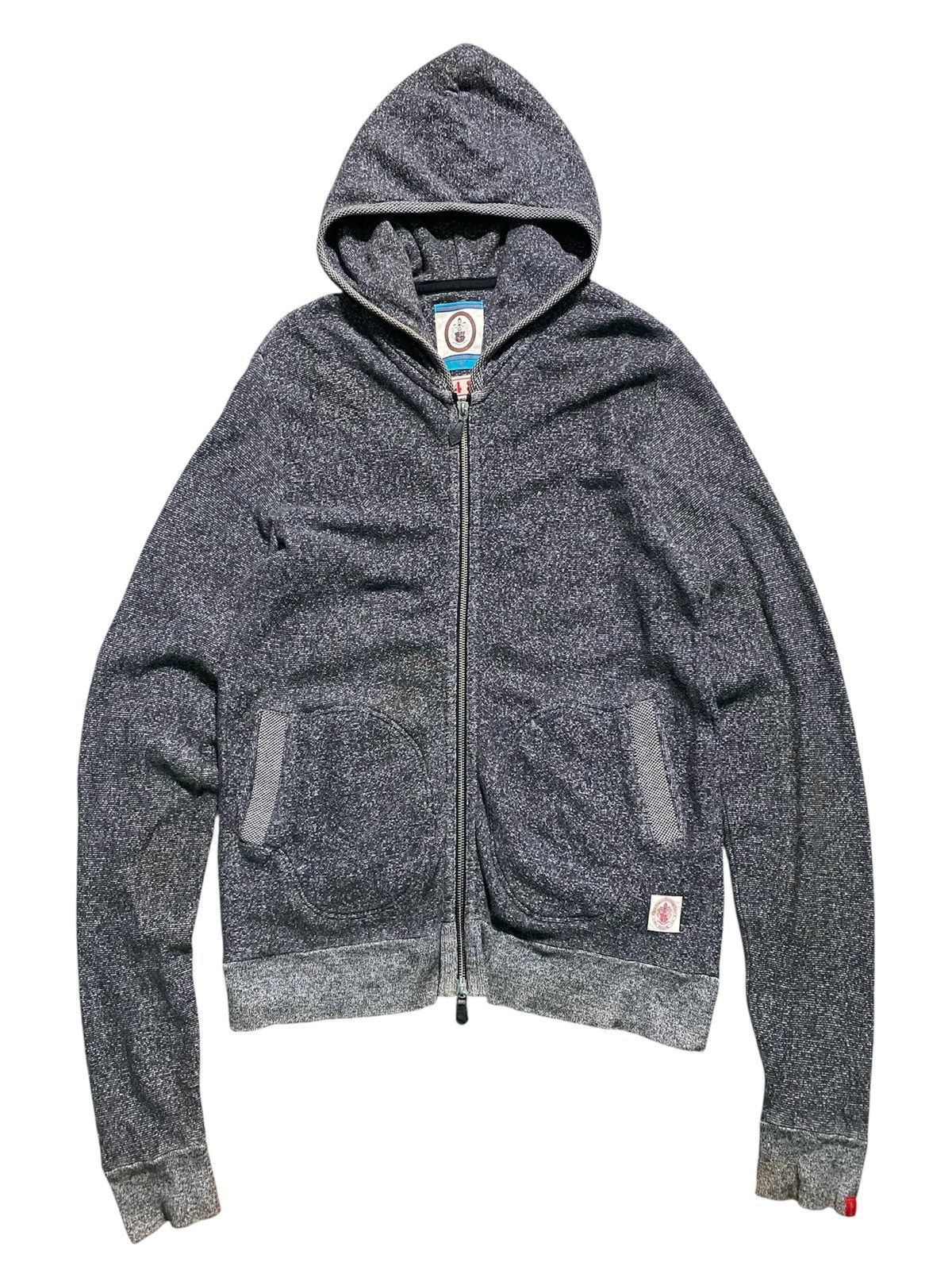 トップス nexusvii Damaged Flocky R/S Hoodie NEXUSVII NEXUSVII DAMAGED FLOCKY R/S HOODIE | Grailed