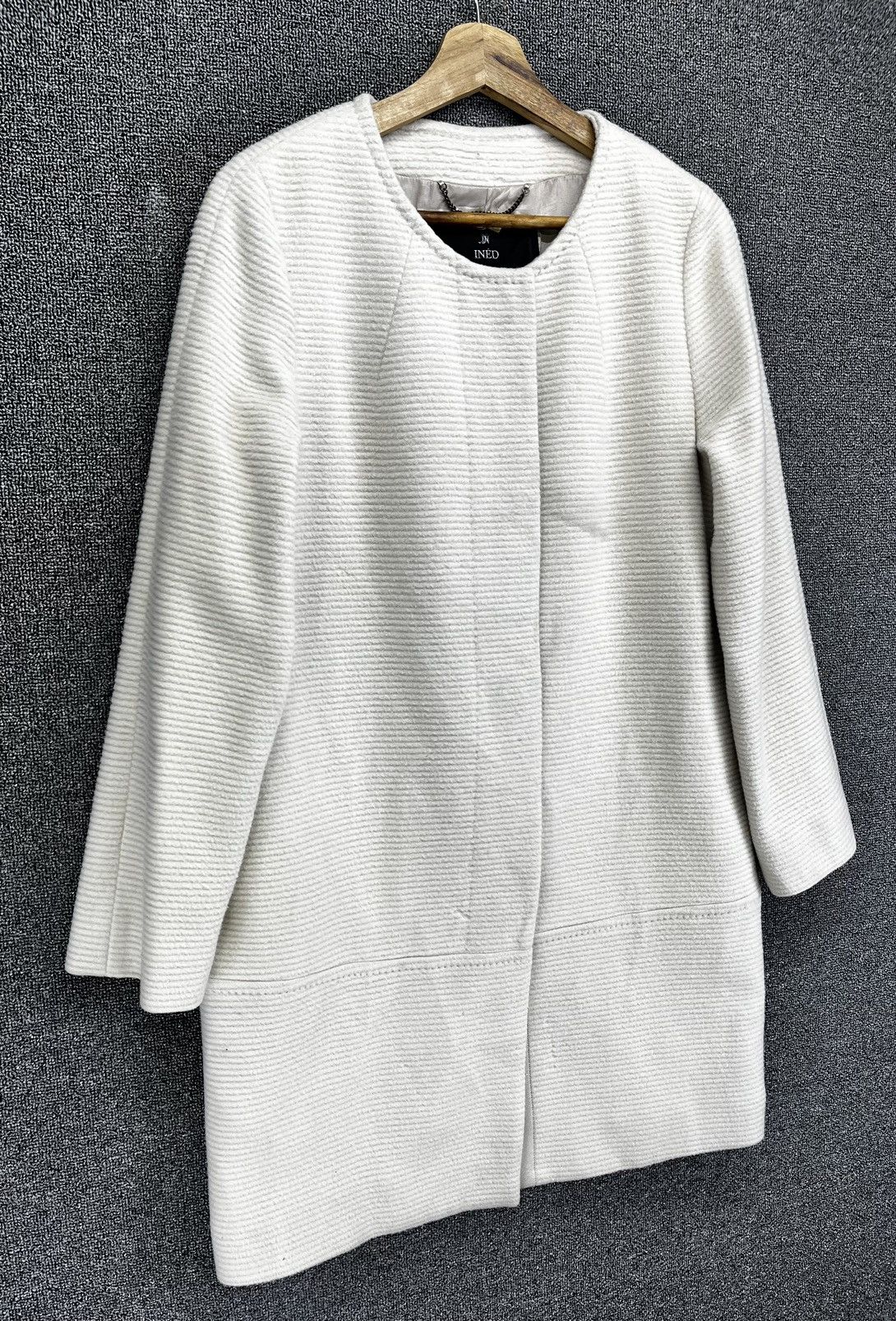 Yohji Yamamoto Ined by Yohji Yamamoto Button Up Wool Jacket Size M / US 6-8 / IT 42-44 - 2 Thumbnail