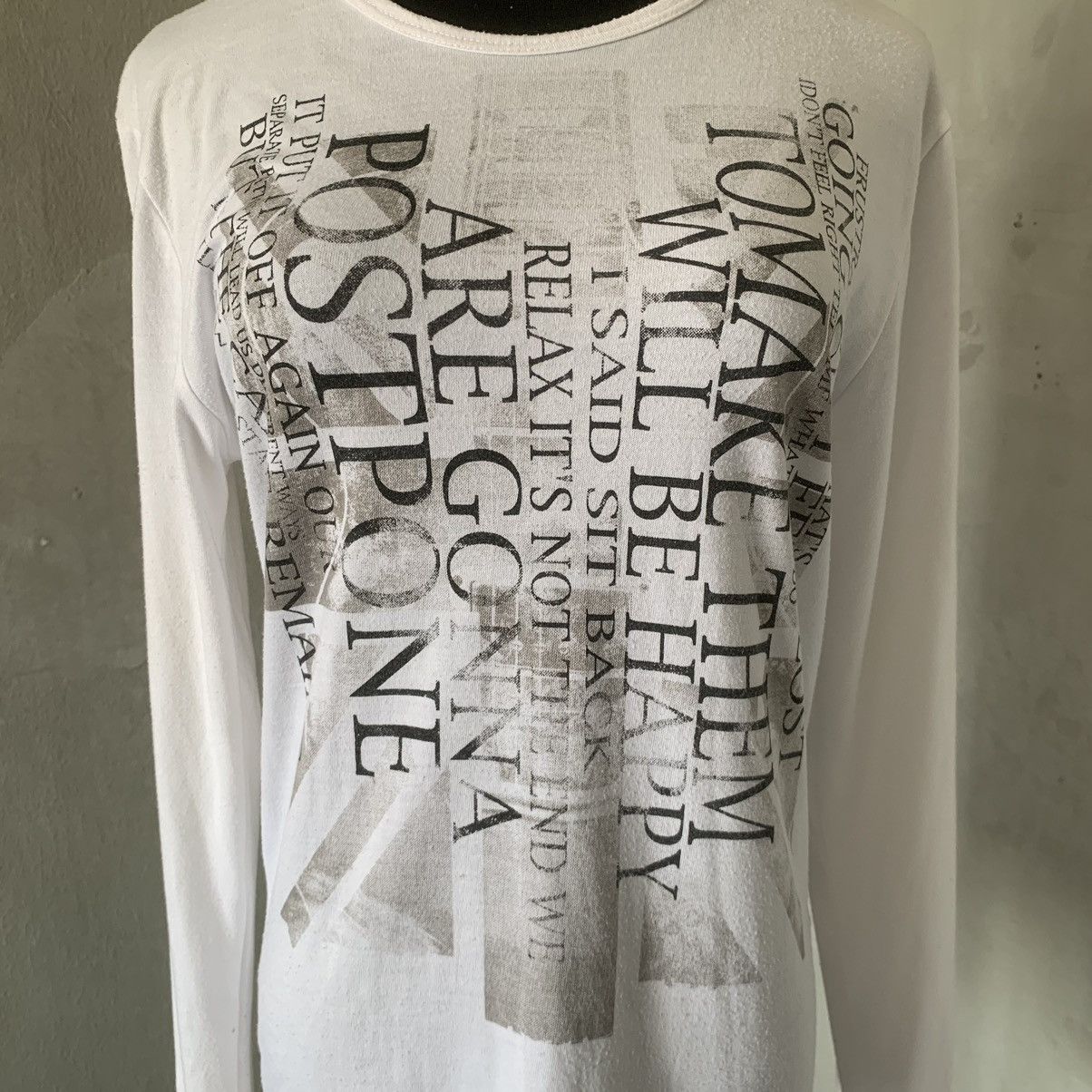 In The Attic In The Attic Poem Long Sleeve Tshirt Size US M / EU 48-50 / 2 - 2 Thumbnail