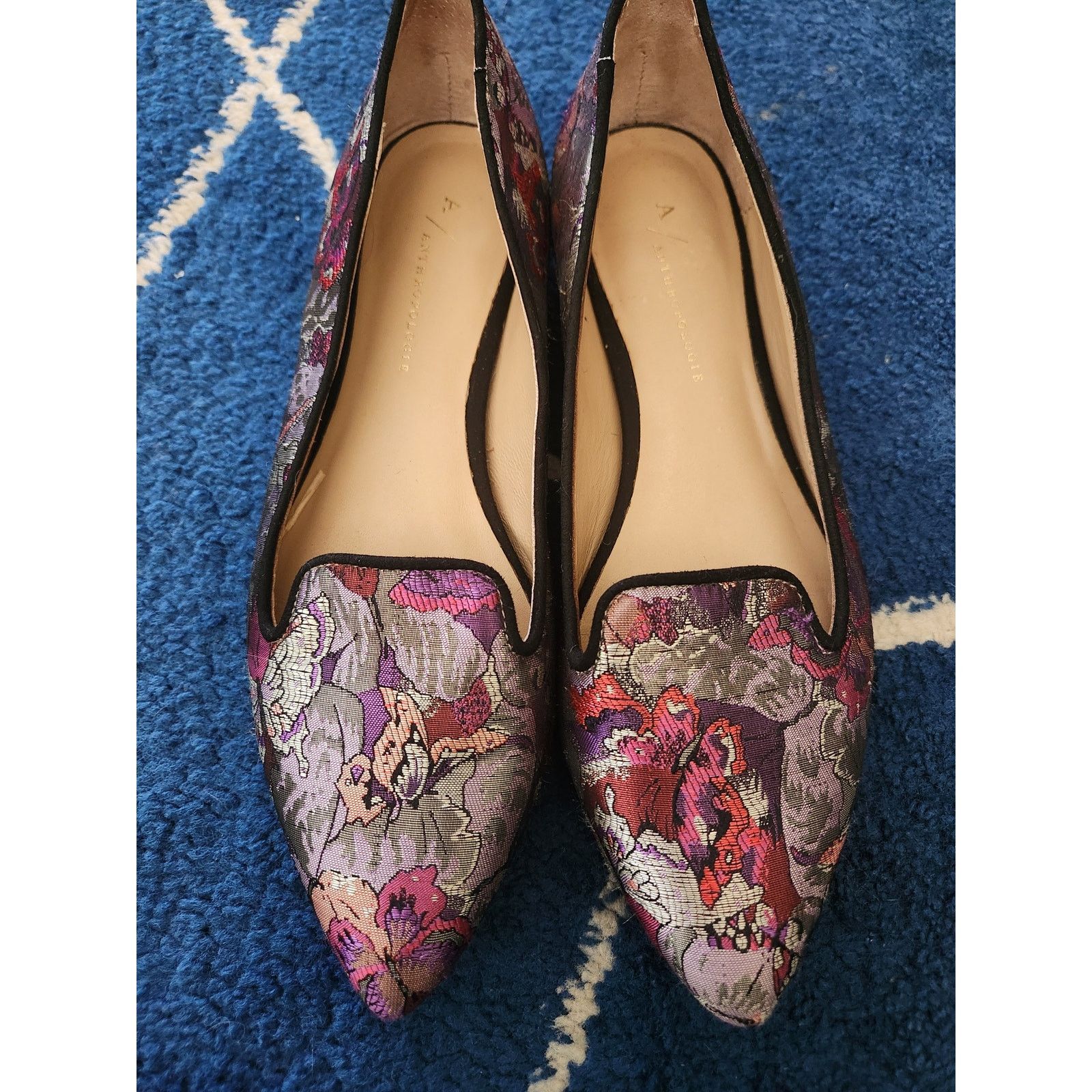 Anthropologie Anthropologie Butter Fly Canvas Loafers -7 Women's Size US 7 / IT 37 - 1 Thumbnail