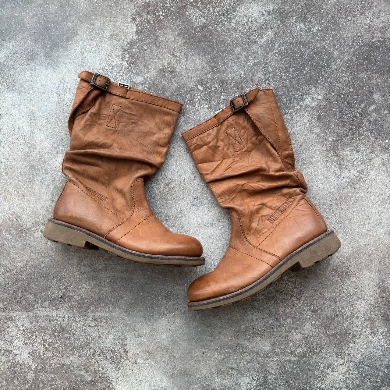 Dirk Bikkembergs Dirk Bikkembergs Vintage Brown Leather Ankle Boots Size US 8 / IT 38 - 1 Thumbnail