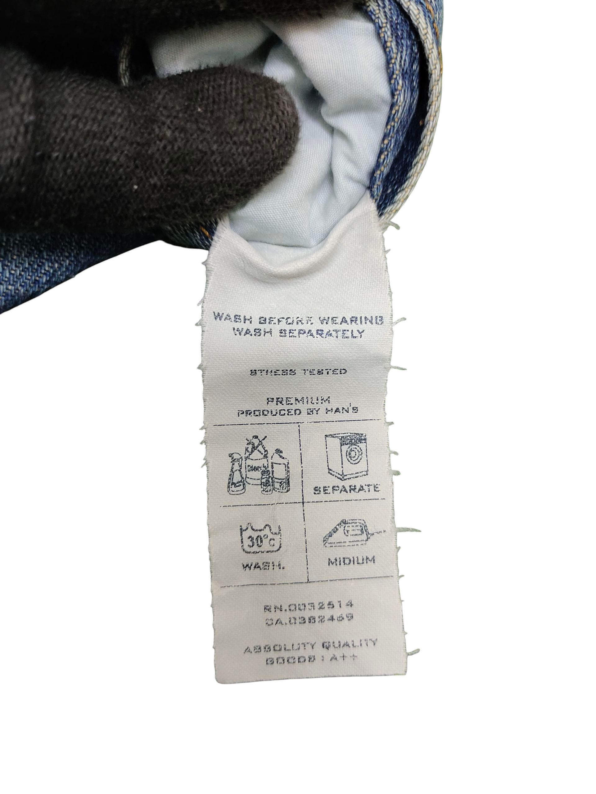 Comme des Garcons × Undercover Mini Brand Japan Clawmark Distress Loose Jeans Size US 36 / EU 52 - 13 Thumbnail