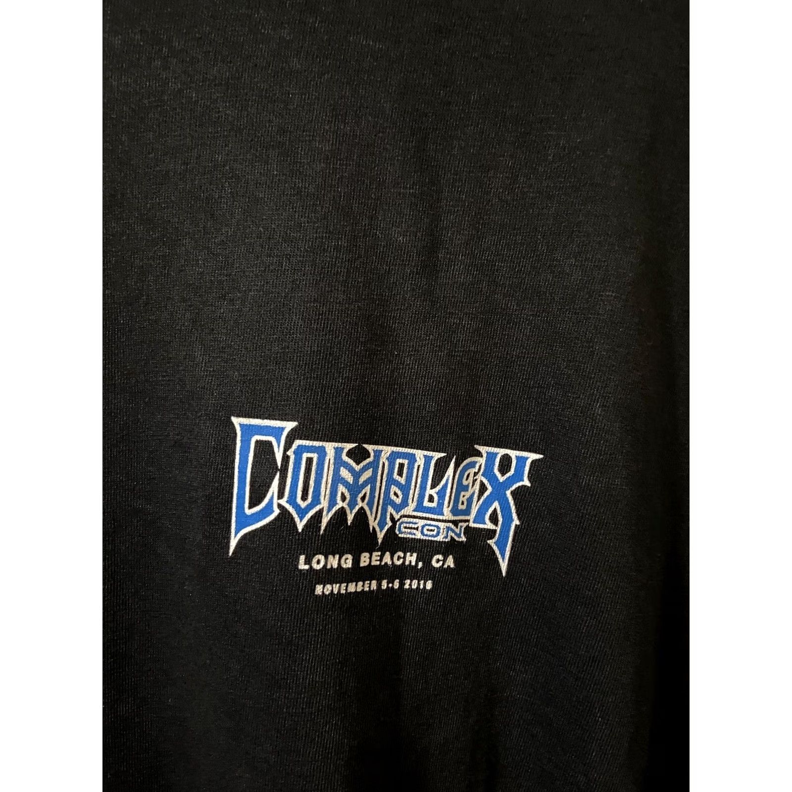 Vintage VINTAGE Complexcon Long Beach 2016 Graphic TShirt Long Sleeve XXL Black Men Crew Neck Beach Shirt Men XXL Size US XXL / EU 58 / 5 - 4 Thumbnail