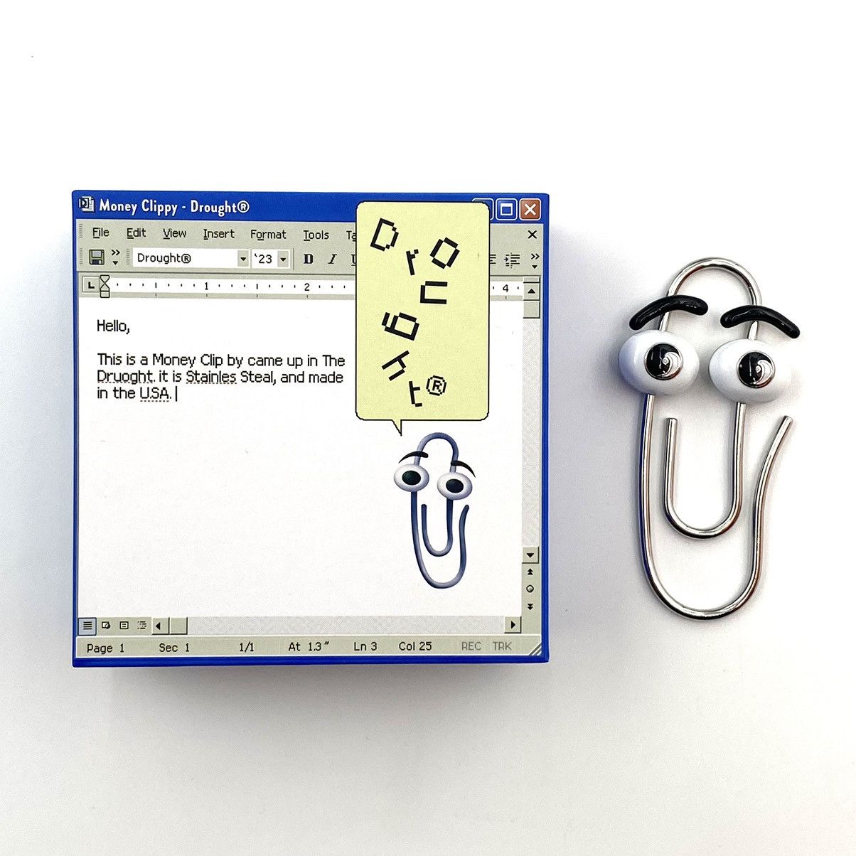 Clippy the Money Clip by Drought