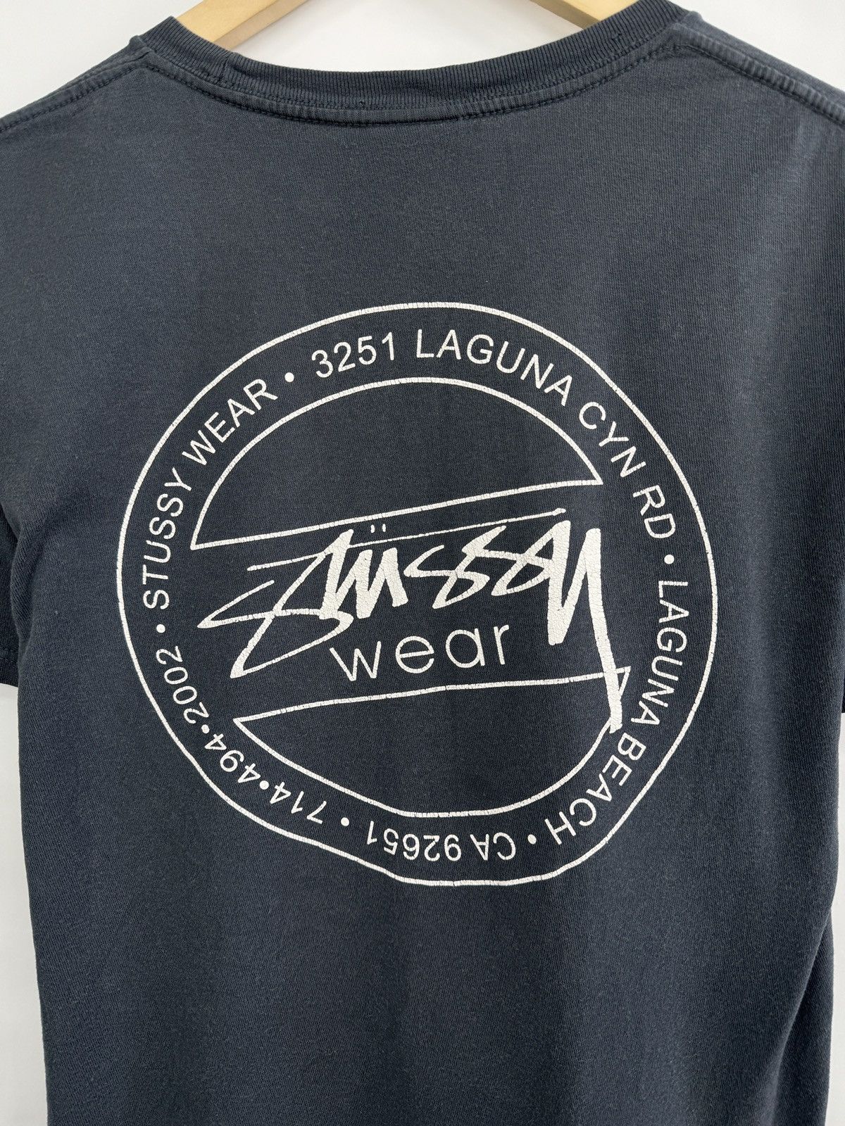 Stussy × Vintage 🇺🇸 Vintage Y2K Stussy T-Shirt Rare Retro Hype Size US S / EU 44-46 / 1 - 4 Thumbnail