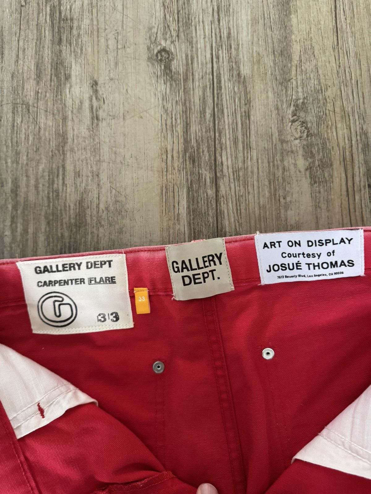 Gallery Dept. Gallery Dept. LA Carpenter Flare Jeans Size US 33 - 4 Thumbnail