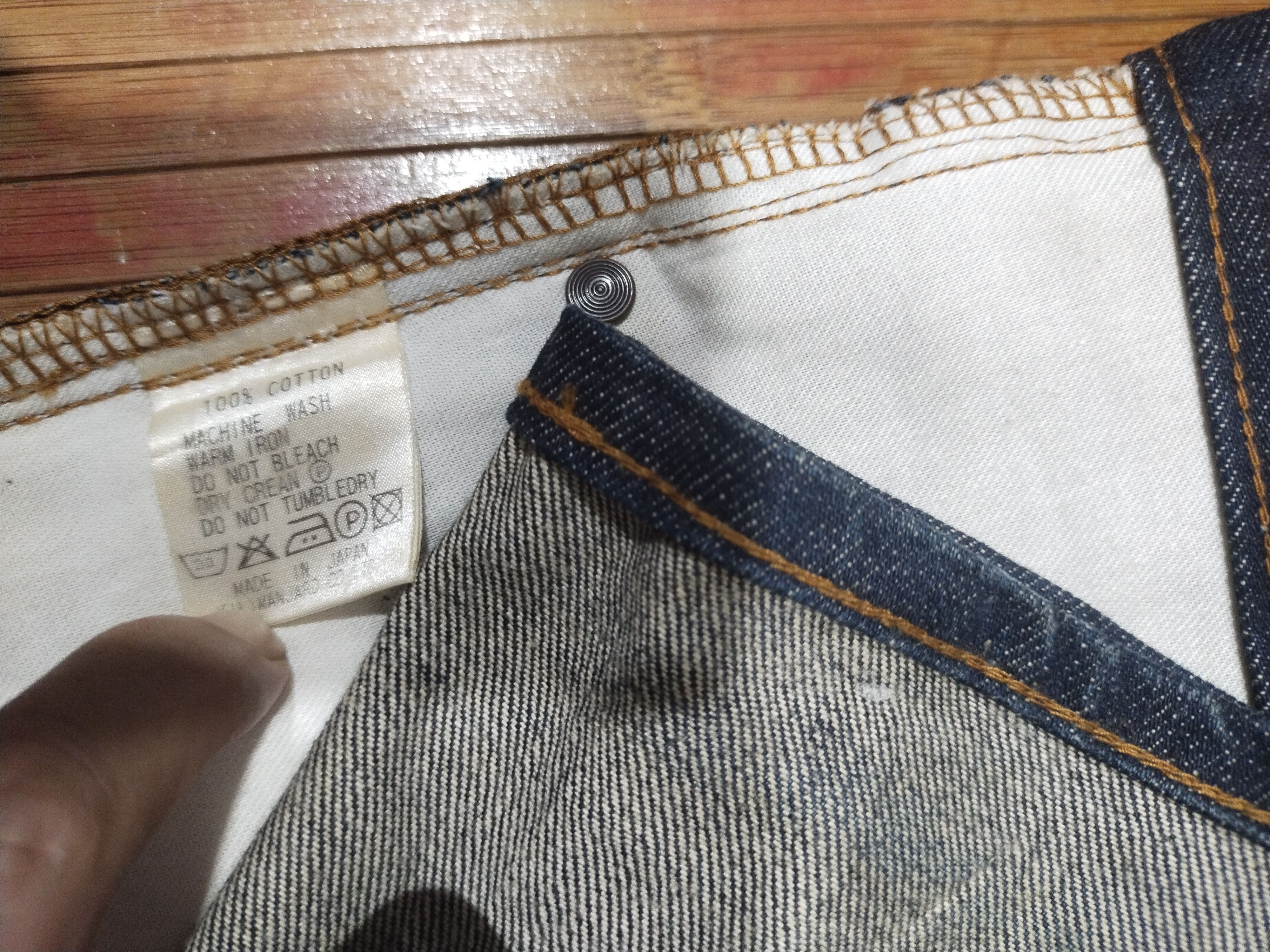 Indigo × Japanese Brand × Vintage Stabilizer gNZ Regular Fit Sz 30" Size US 30 / EU 46 - 14 Thumbnail
