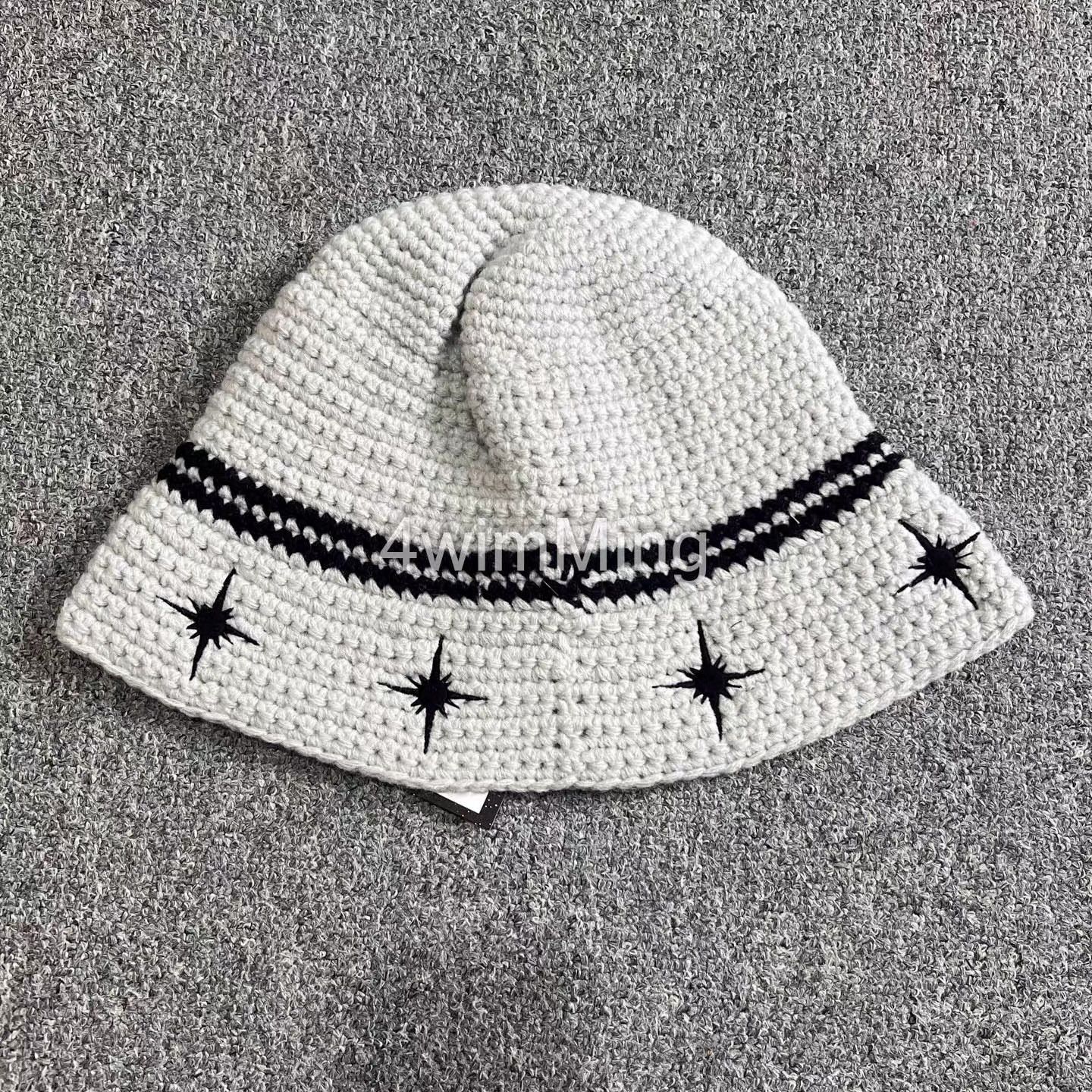 Billionaire Boys Club BBC Hand-Crocheted & Embroidered Knitted Bucket Hat Q7 Size ONE SIZE - 6 Thumbnail
