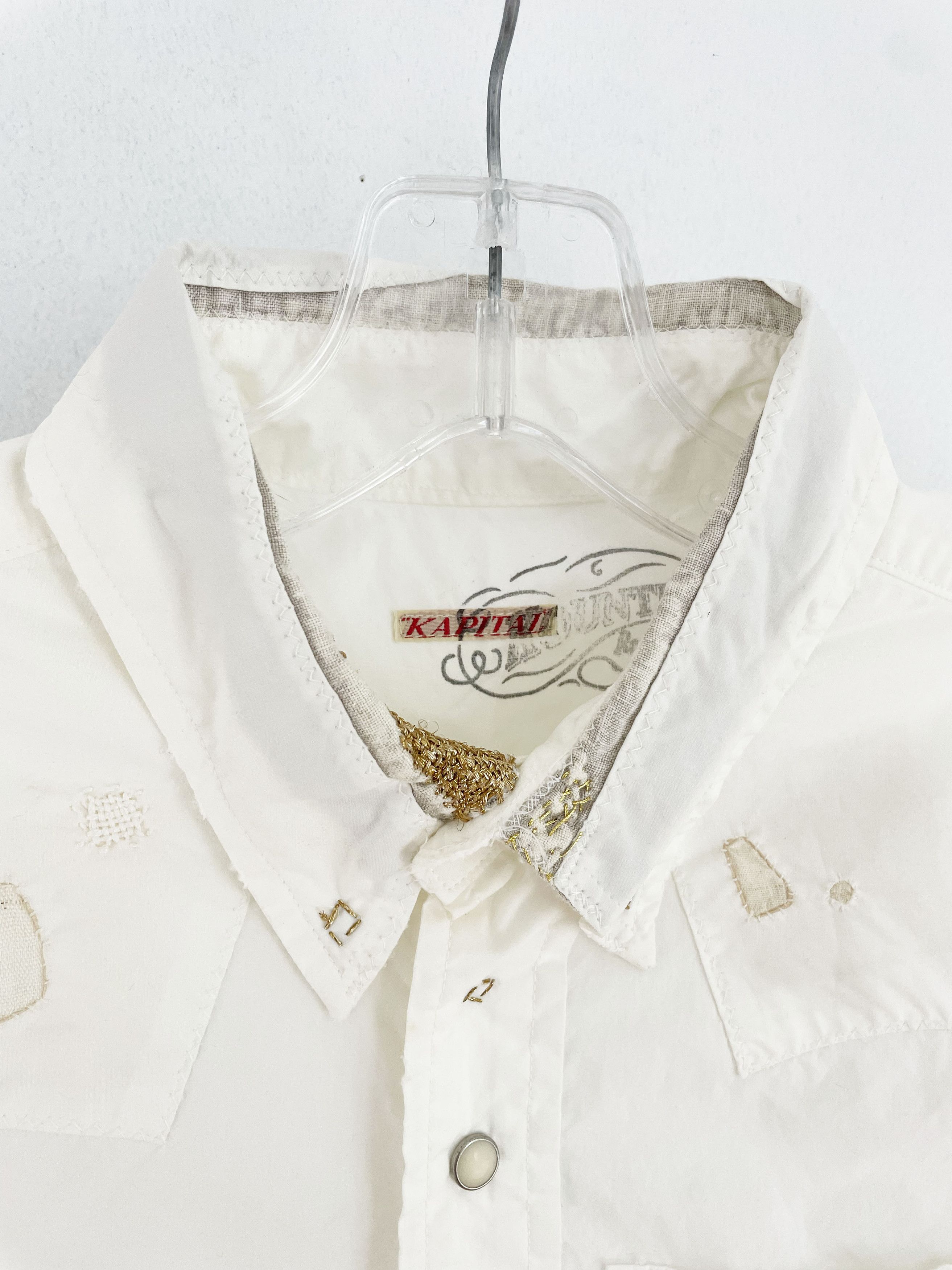 Kapital Kountry Distressed Stitch Buttonup Size US M / EU 48-50 / 2 - 3 Thumbnail