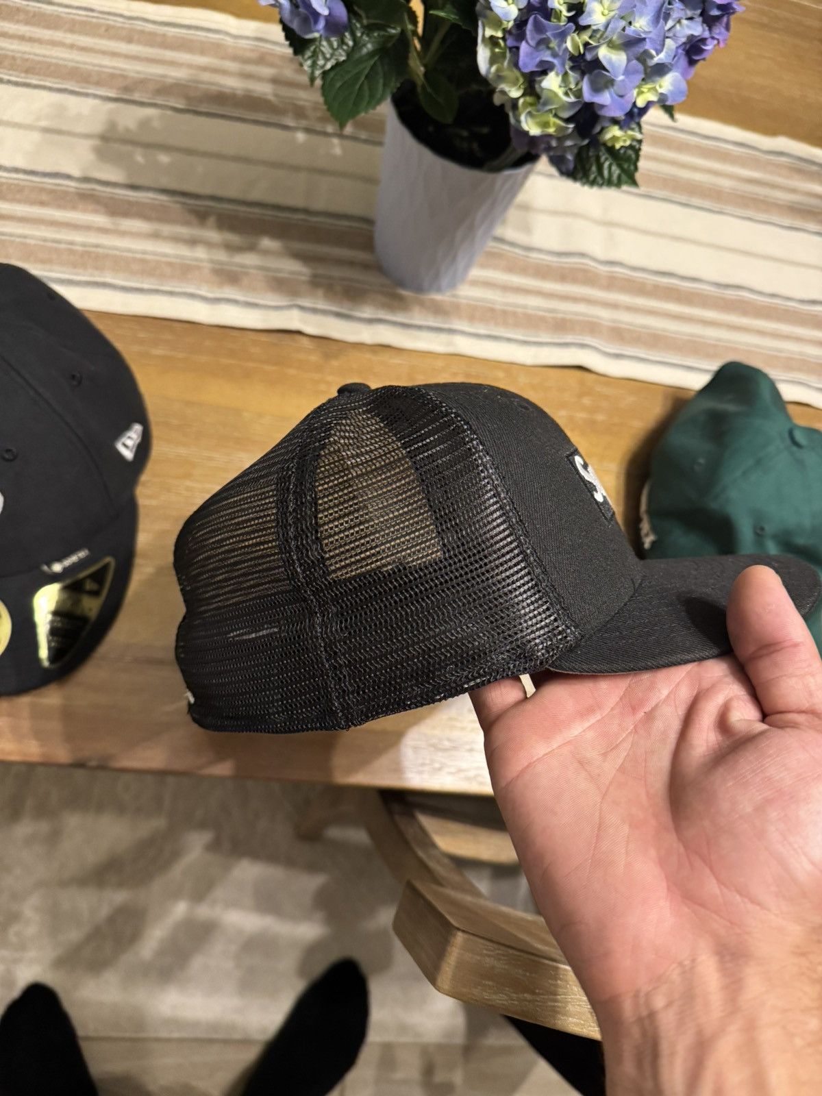 Supreme Supreme box logo fitted trucker Size ONE SIZE - 2 Thumbnail