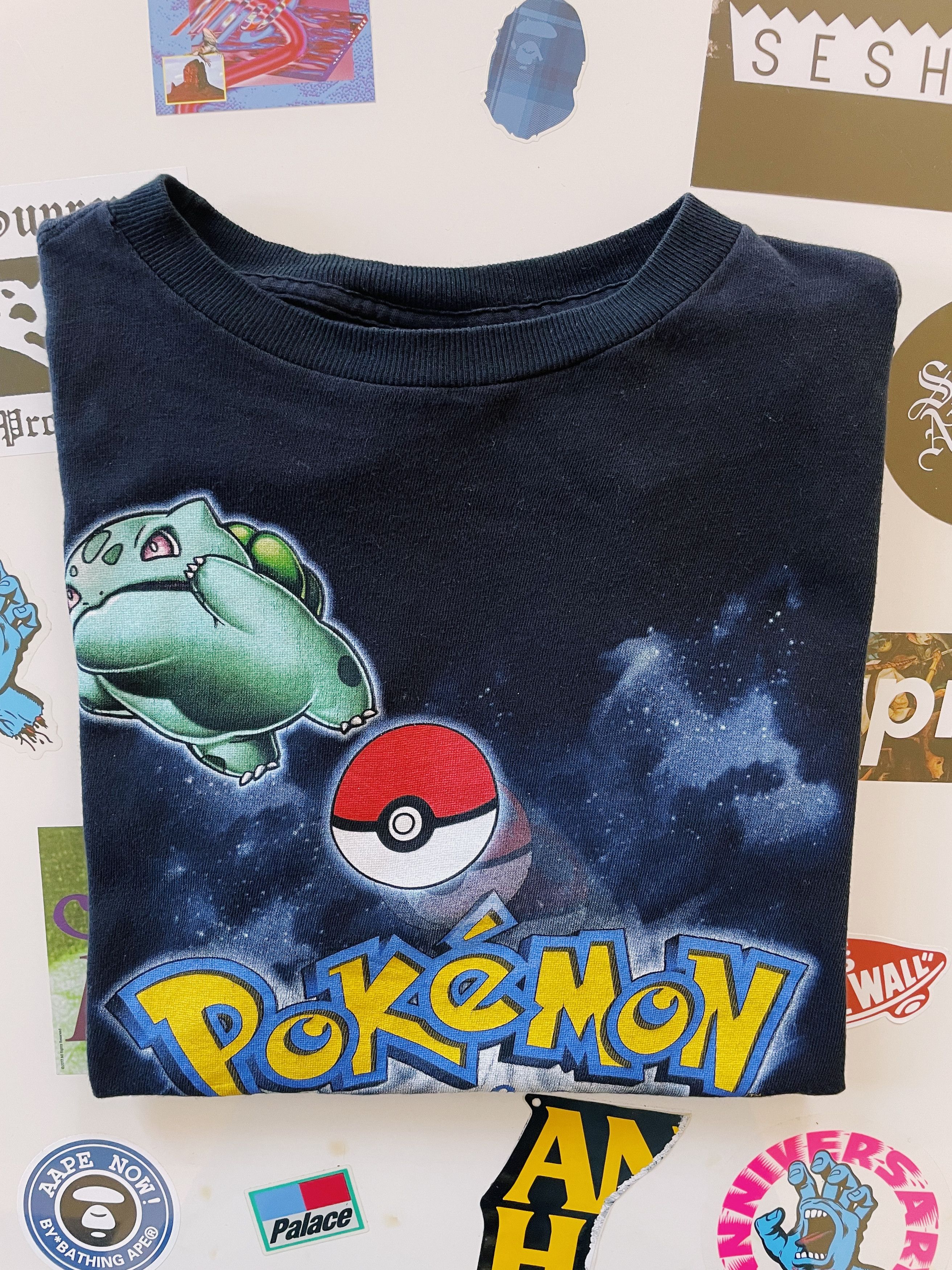 Pokemon Vintage 1998 Nintendo X Pokemon Promo T-shirt Black Size US S / EU 44-46 / 1 - 7 Thumbnail