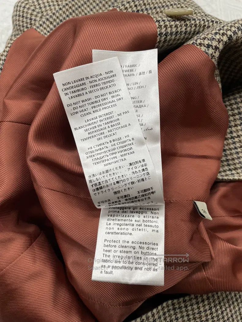 Gucci Gucci Bird check suit jacket Size XS / US 0-2 / IT 36-38 - 7 Thumbnail