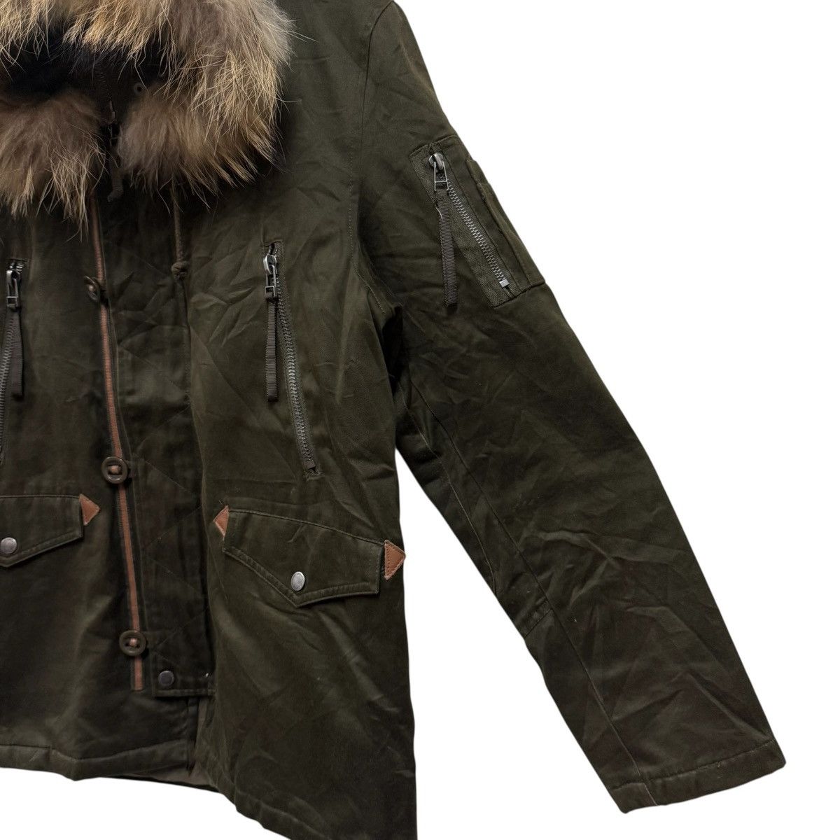 14th Addiction Unlimited Ability Fur Hoodie Jacket Vkei Style Size US M / EU 48-50 / 2 - 7 Thumbnail