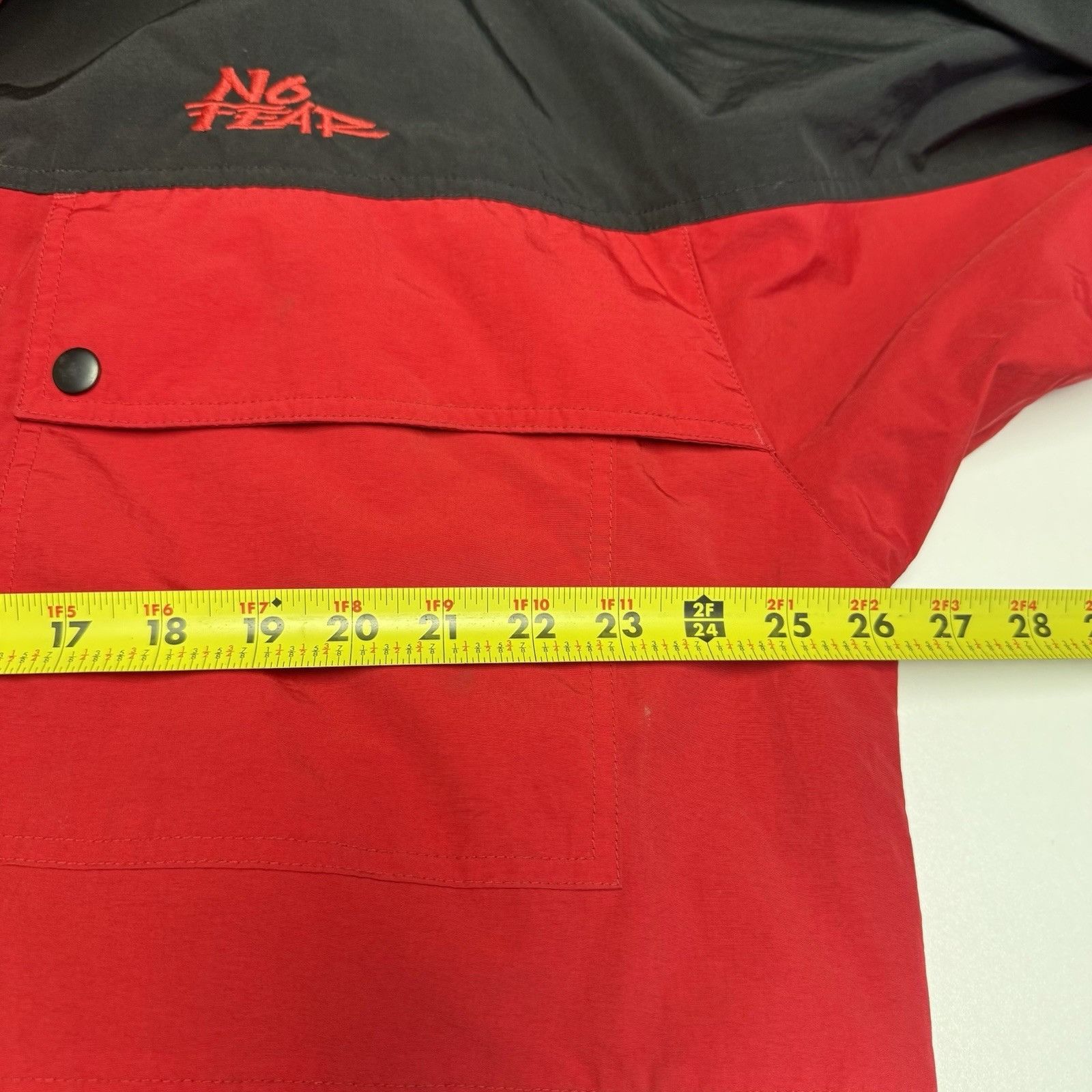 No Fear No Fear 3-in-1 Jacket Mens XL 26x30.5 Red Black Full Zip Size US XL / EU 56 / 4 - 14 Thumbnail