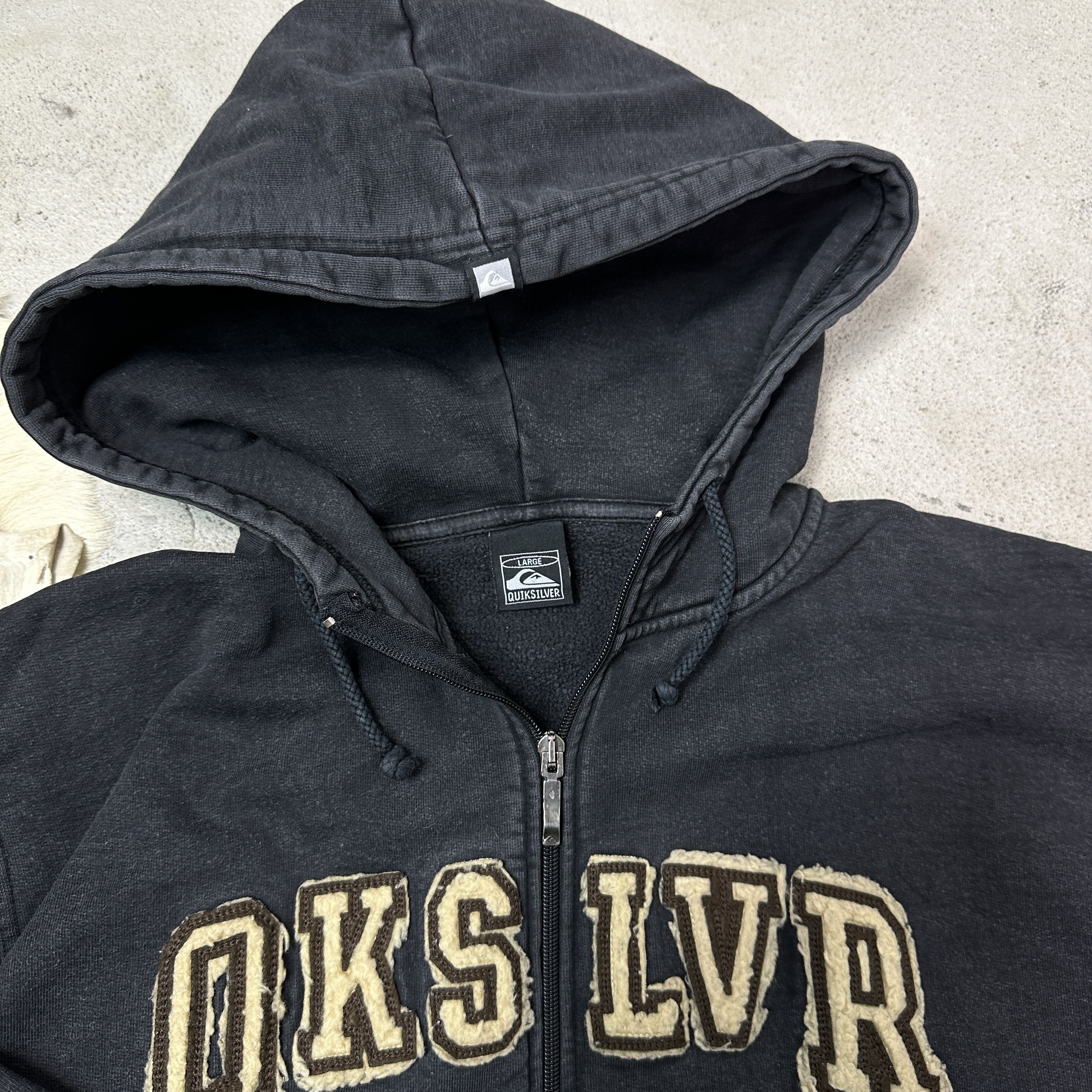 Etnies Vintage Streetwear Sporty Skater Quiksilver Zip Hoodie Y2K Size US L / EU 52-54 / 3 - 4 Thumbnail