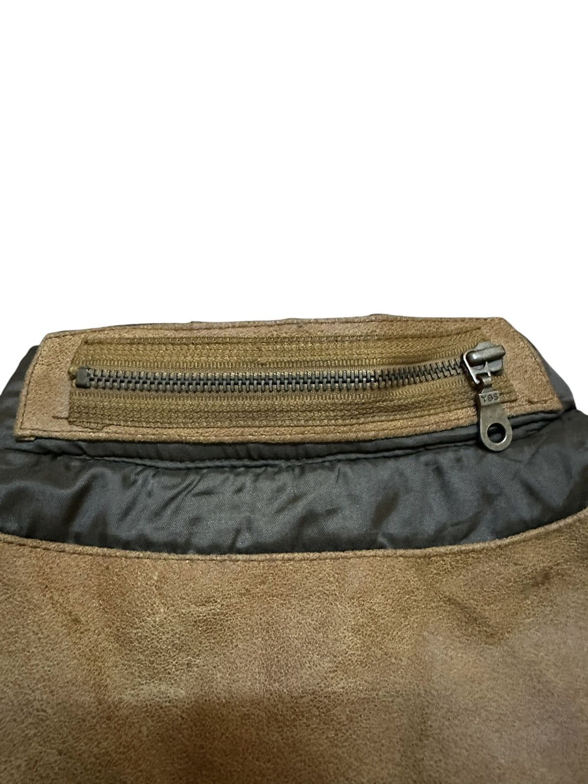 Genuine Leather Vintage Canon Street Suede Leather Cowhide Western Workwear Size 44R - 7 Thumbnail