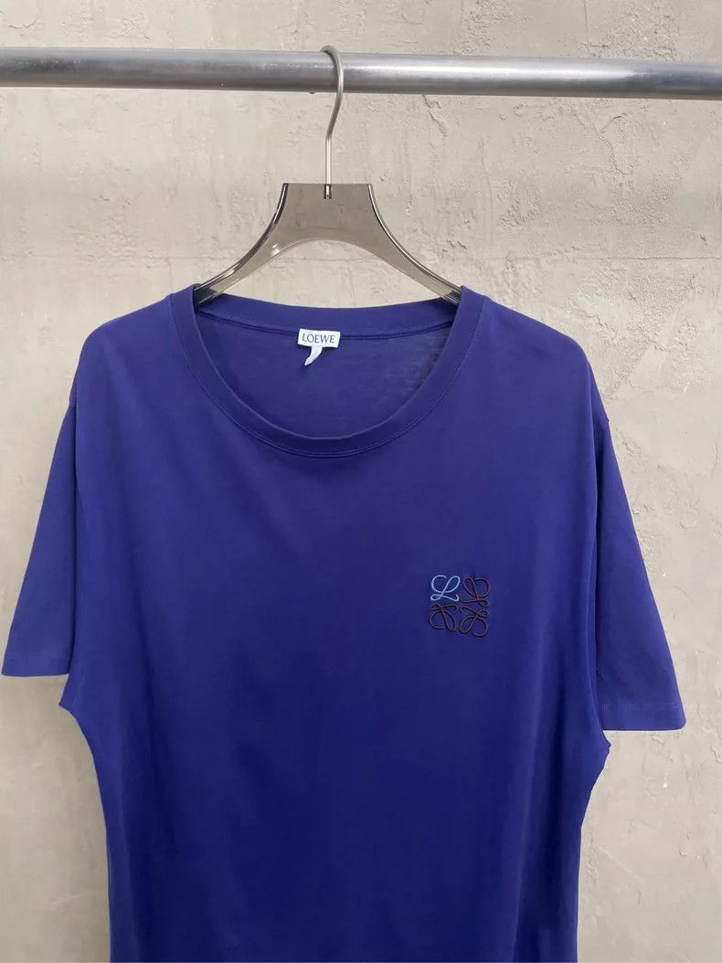 Loewe LOEWE Blue and purple chest embroidered logo short sleeve Size XL / US 12-14 / IT 48-50 - 6 Thumbnail