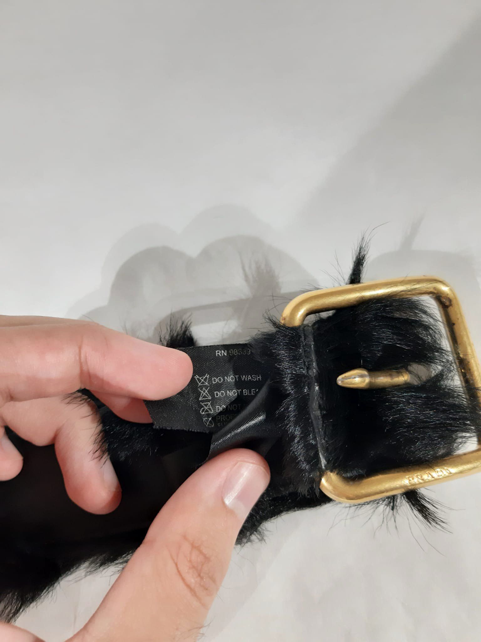 Prada FW 2017 Pony Fur Belt Size ONE SIZE - 7 Thumbnail