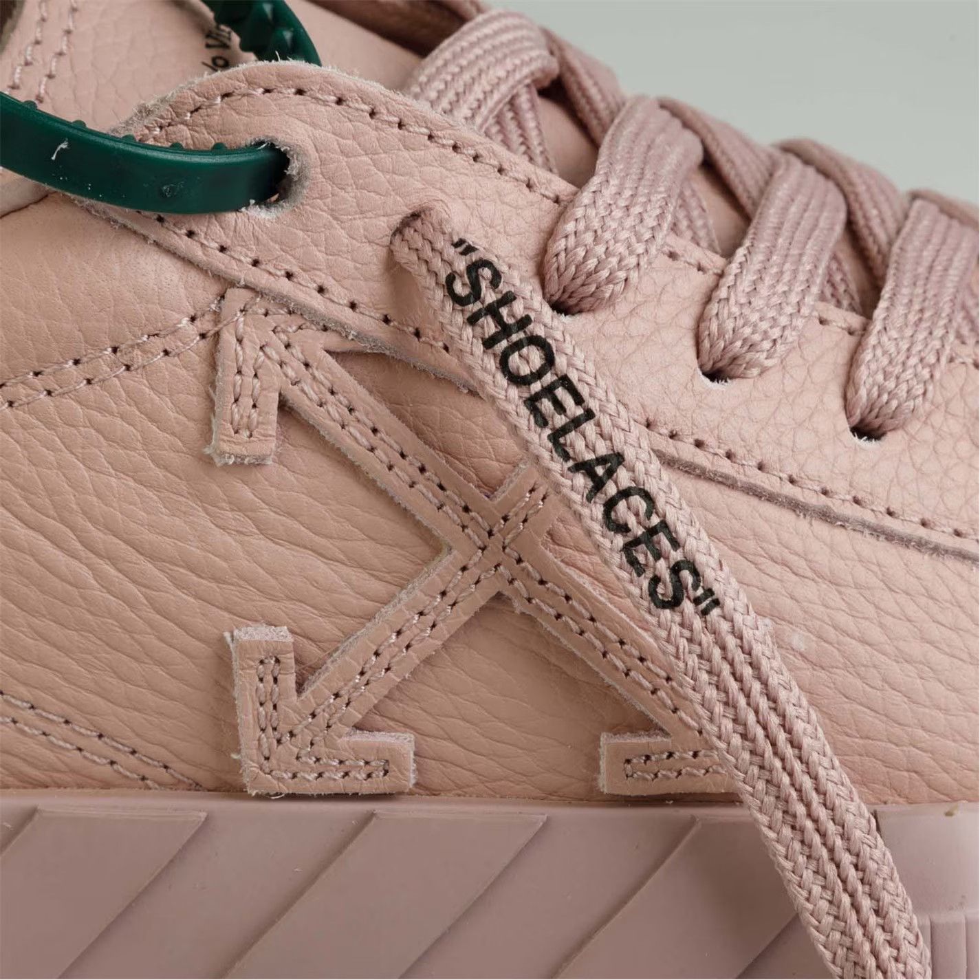 Off-White o1g2r1mq0125 Calf Leather Trainers in Pink Size US 4.5 / IT 34.5 - 6 Thumbnail