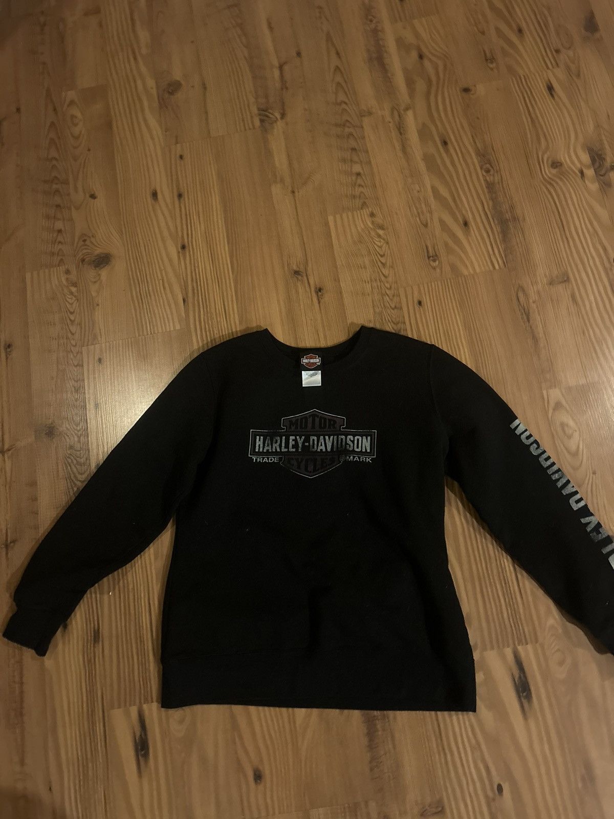 Harley Davidson × Vintage y2k Hardley Davidson Crewneck Size US S / EU 44-46 / 1 - 1 Thumbnail