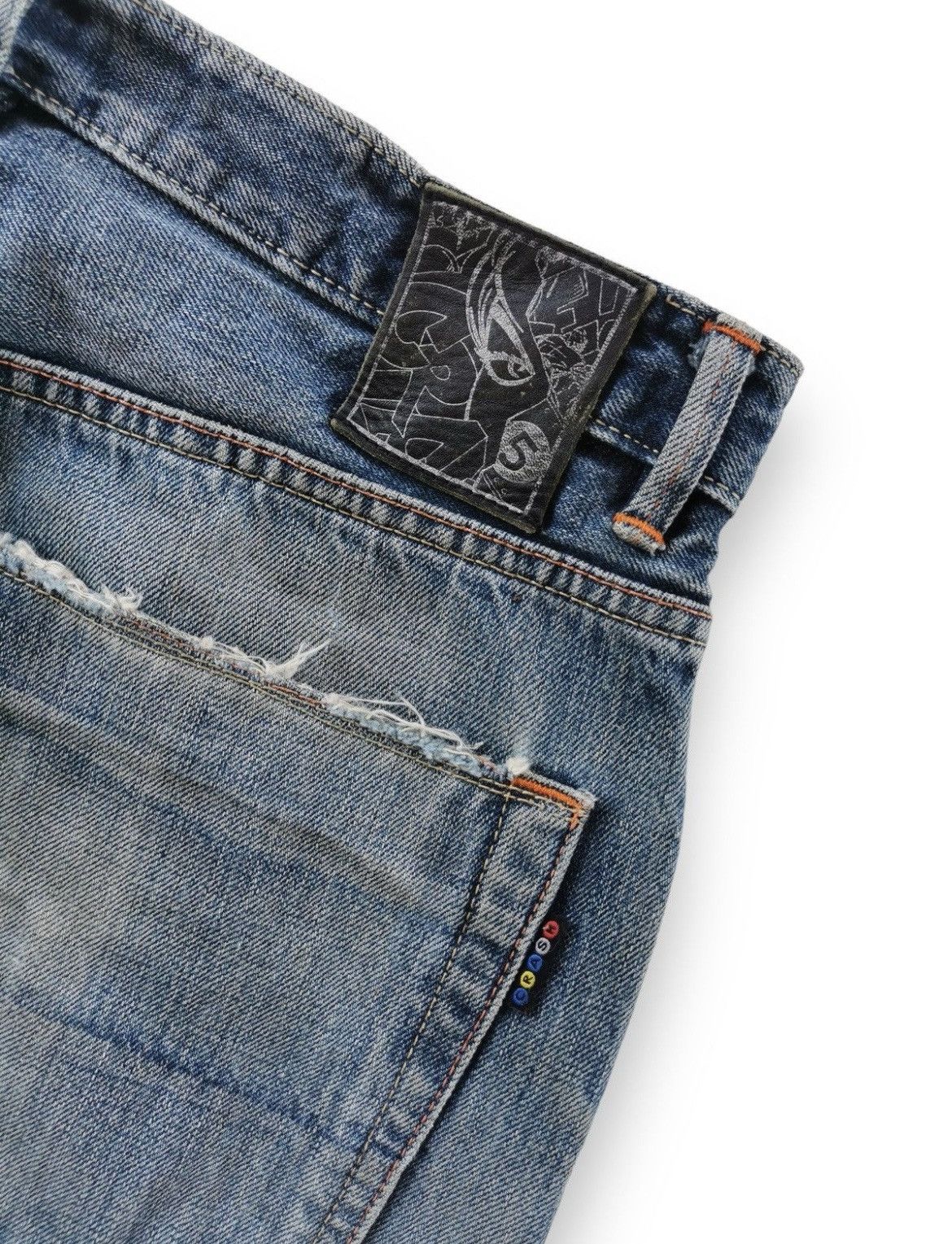 Japanese Brand × Paul Smith × Paul Smith Red Ear Paul Smith Red Ear Selvedge & Crash Crook Selvedge Size US 30 / EU 46 - 16 Thumbnail