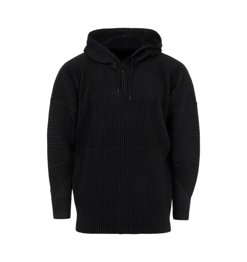 Issey Miyake o1h1sh10525 MC December Drawstring Turtleneck in Black Size US XL / EU 56 / 4 - 1 Thumbnail