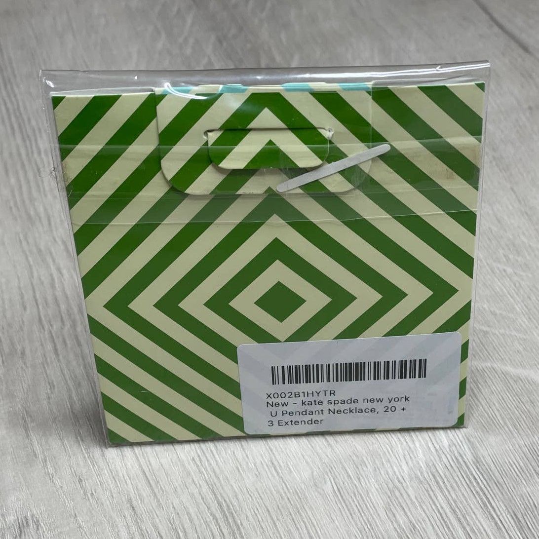 Kate Spade Kate Spade 'One in a million' Initial U Pendent Necklace Size ONE SIZE - 2 Thumbnail