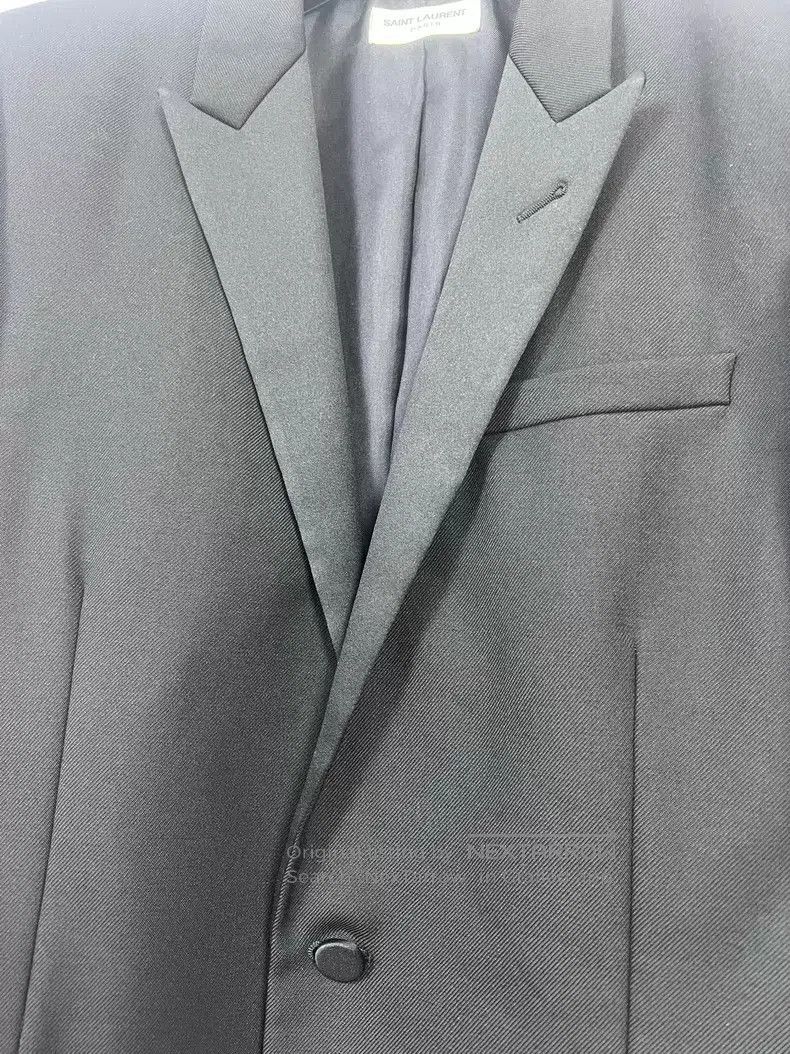 Saint Laurent Paris Saint Laurent Paris Original Black Smoking Suit Lapel Suit Size US M / EU 48-50 / 2 - 3 Thumbnail