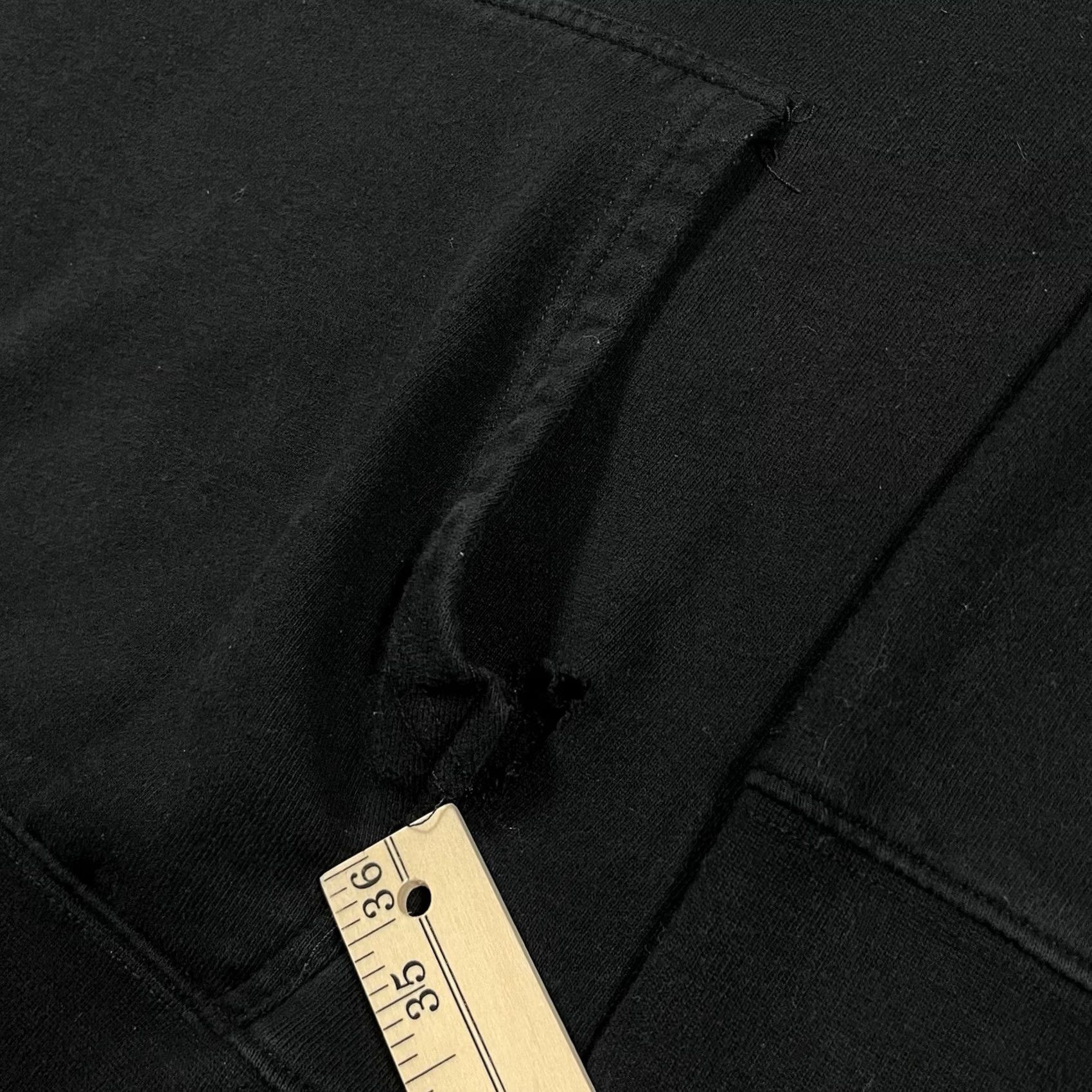 Black Scale Black Scale Hoodie Mens 2XL Black Graphic Sweatshirt Grunge Goth Asap Mob Rocky Pullover Hooded Pockets Logo Cotton Polyester Fleece Street Mens Size US XXL / EU 58 / 5 - 2 Thumbnail