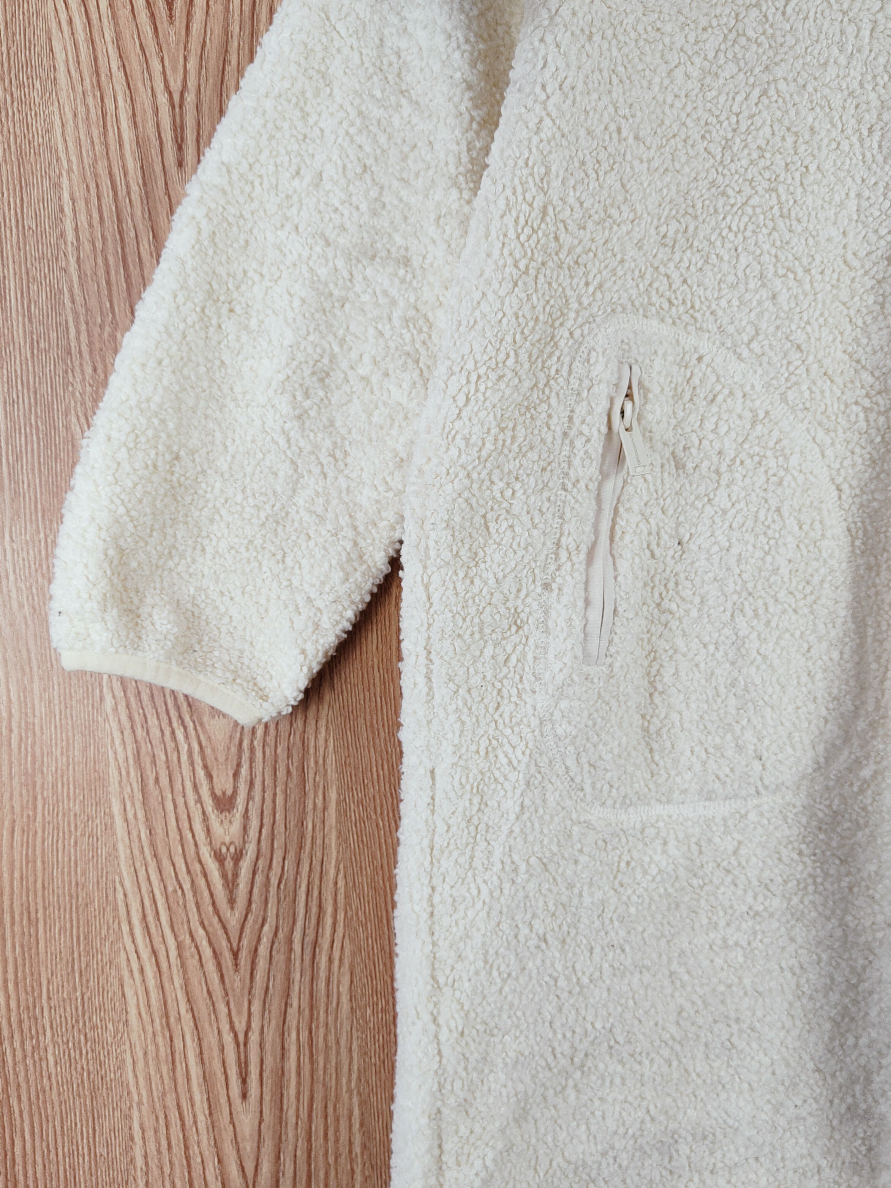 GU × Undercover GU ❌ Undercover Ivory Fur Hoodie Sweater COLLABORATION STUFF Size L / US 10 / IT 46 - 4 Thumbnail