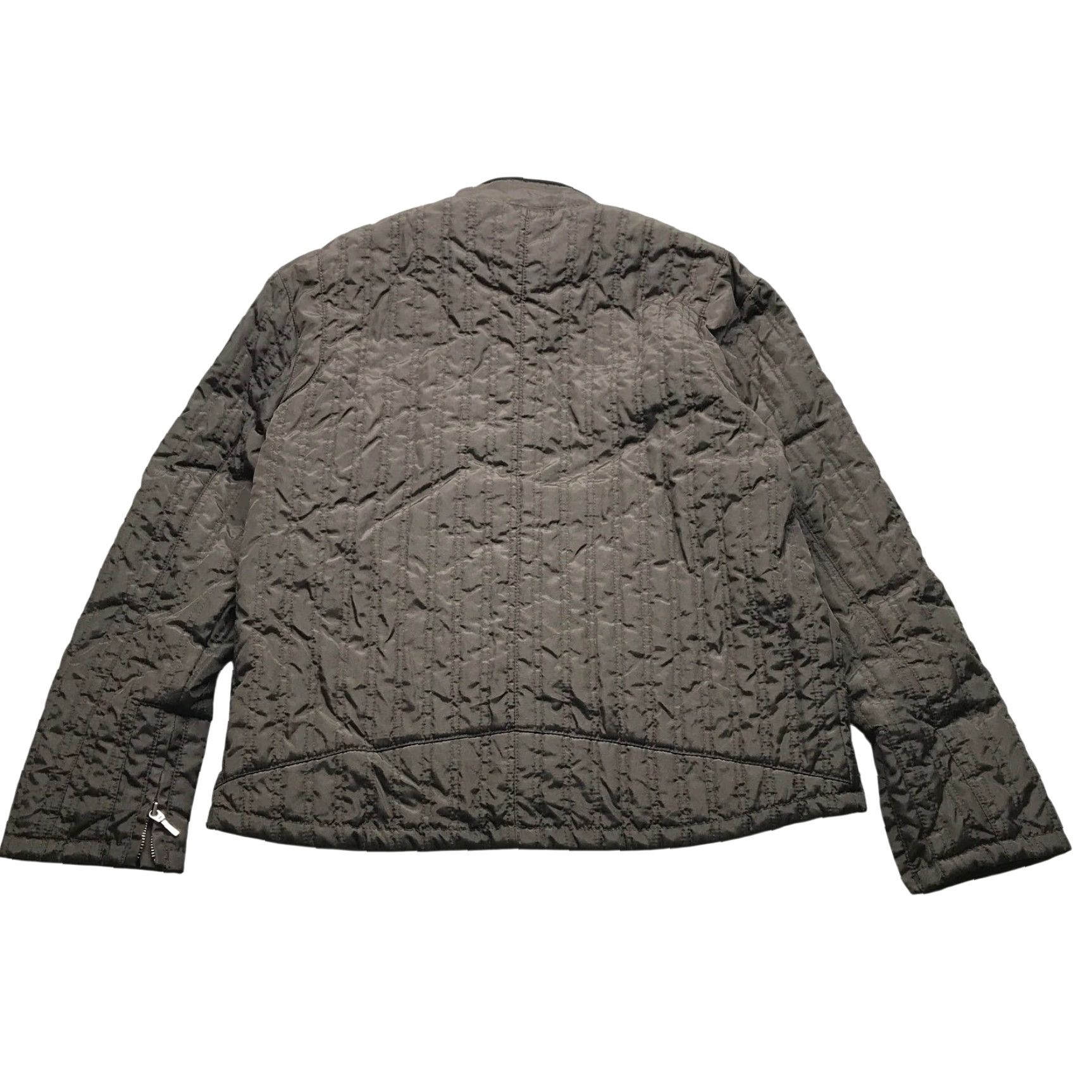 Oakley VINTAGE Oakley Jacket Womens M Brown Quilted Lined Full Zip Embroidered Logo Pockets Long Sleeve 100% Nylon Regular Fit Shirt/Jacket Size M / US 6-8 / IT 42-44 - 4 Thumbnail