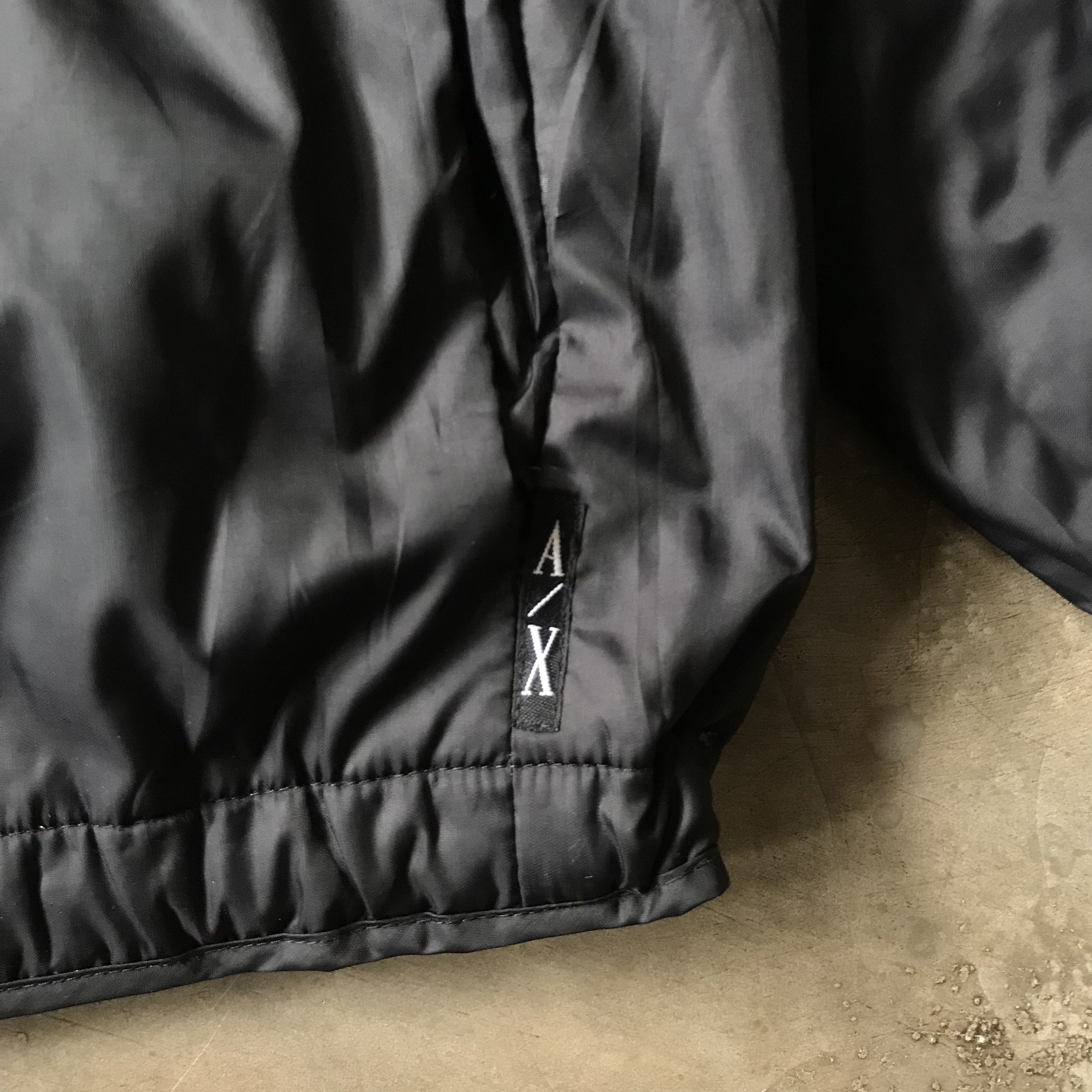Armani Exchange × Designer × Giorgio Armani Armani Asymmetrical Strap Big Pockets Nylon Jacket Size US M / EU 48-50 / 2 - 8 Thumbnail