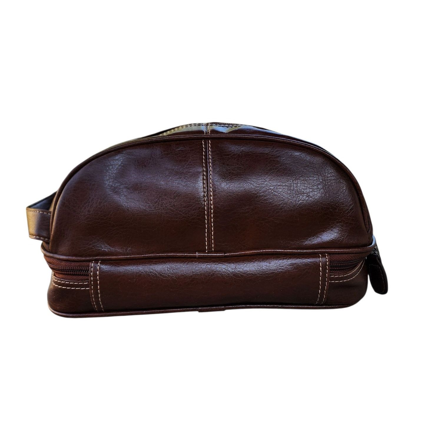 Relic Relic Leather Dual Compartment Toiletry Travel Storage Bag Size ONE SIZE - 2 Thumbnail