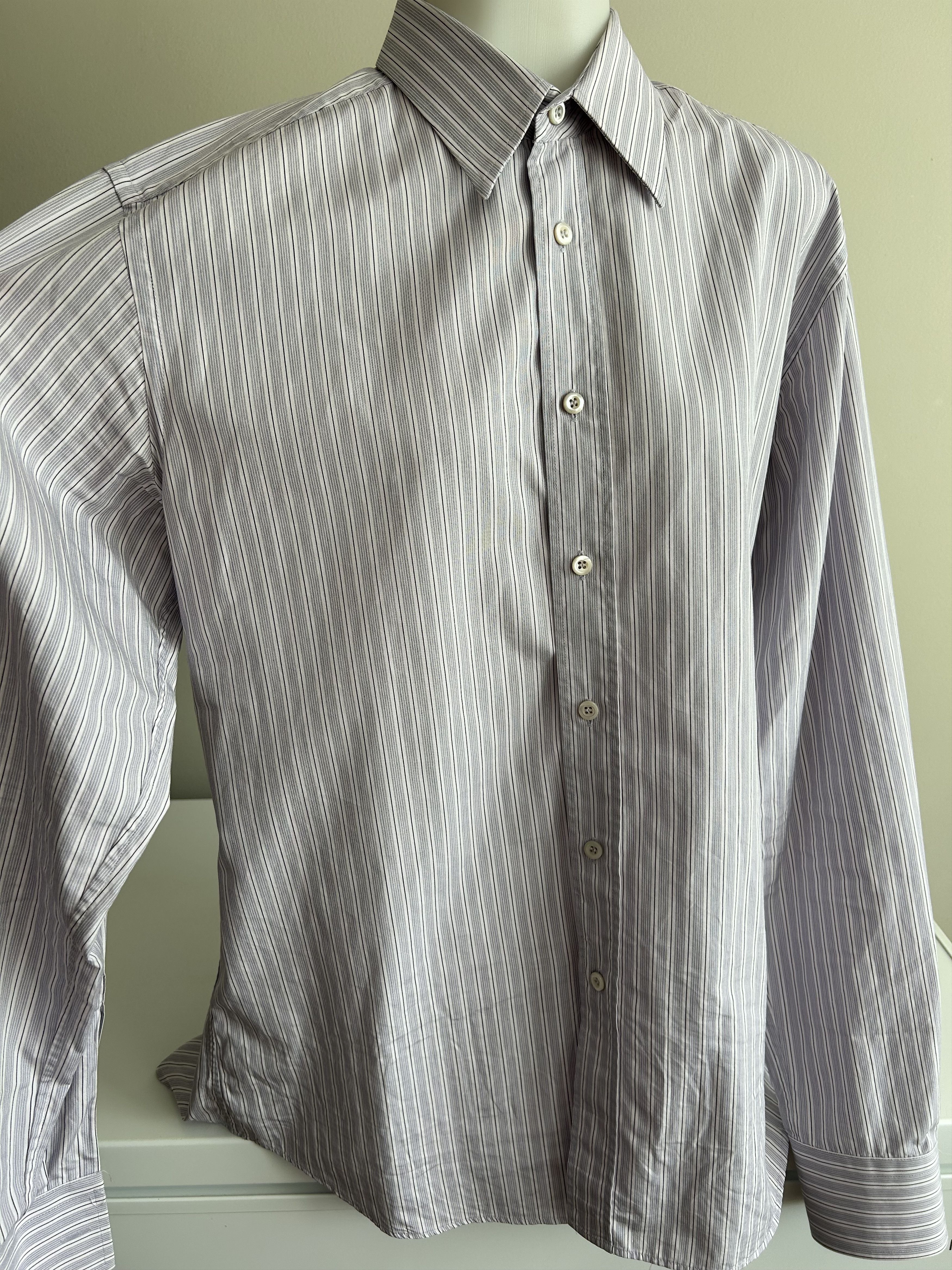 Prada Prada Fine Striped Size US L / EU 52-54 / 3 - 4 Thumbnail