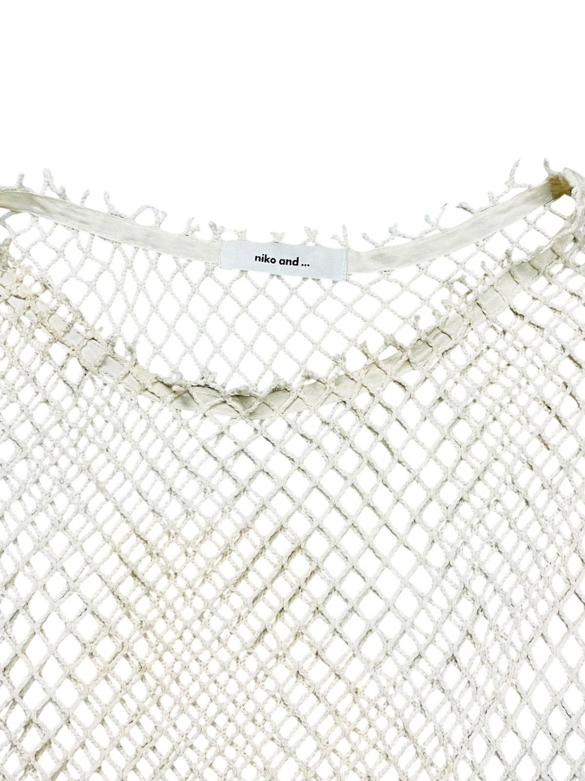 20471120 2000s Niko And… - Fish Net Top LS Size US M / EU 48-50 / 2 - 7 Thumbnail